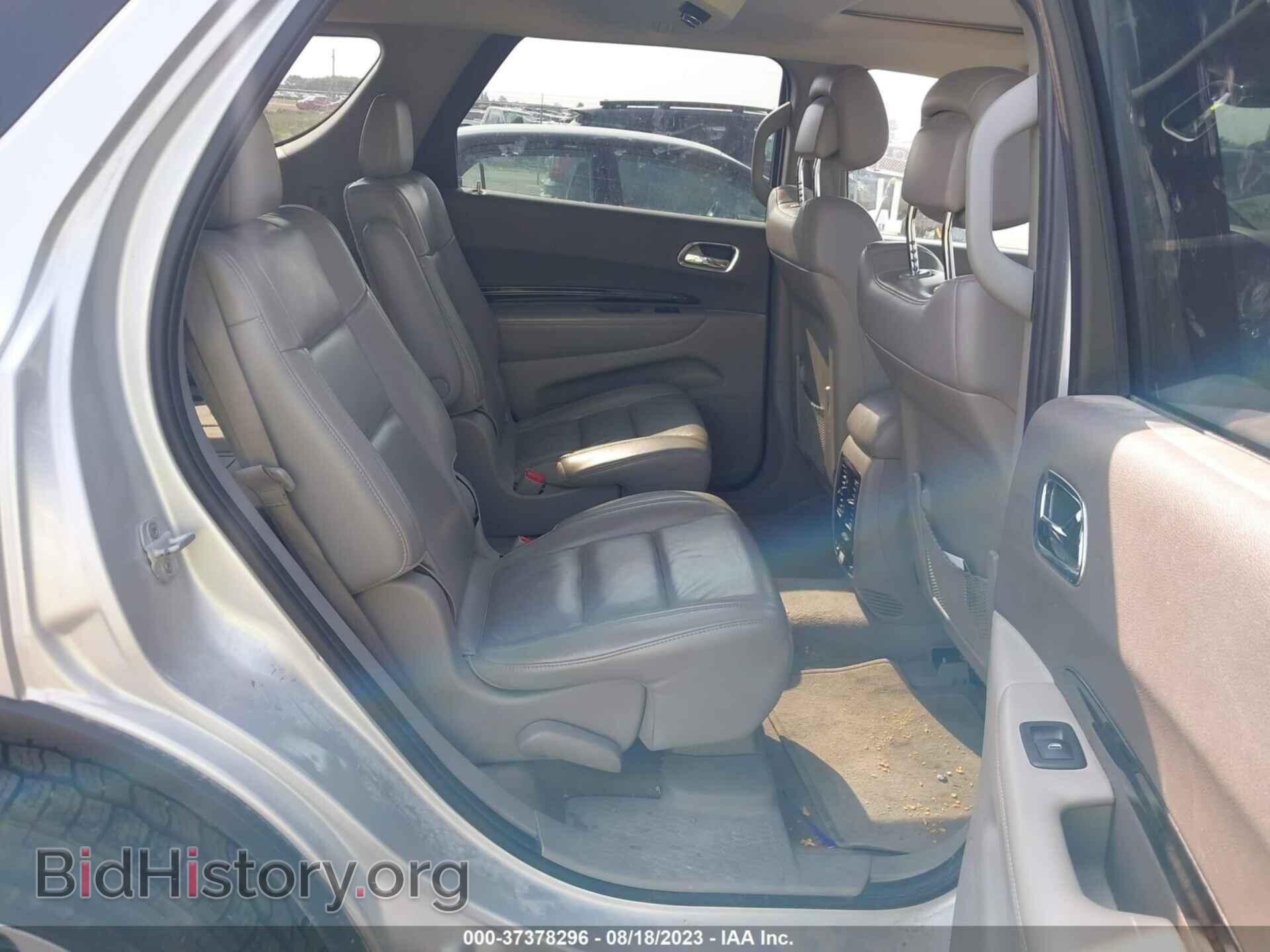 2012 DODGE DURANGO - VIN: 1C4RDJDG2CC322389 - Фото 8