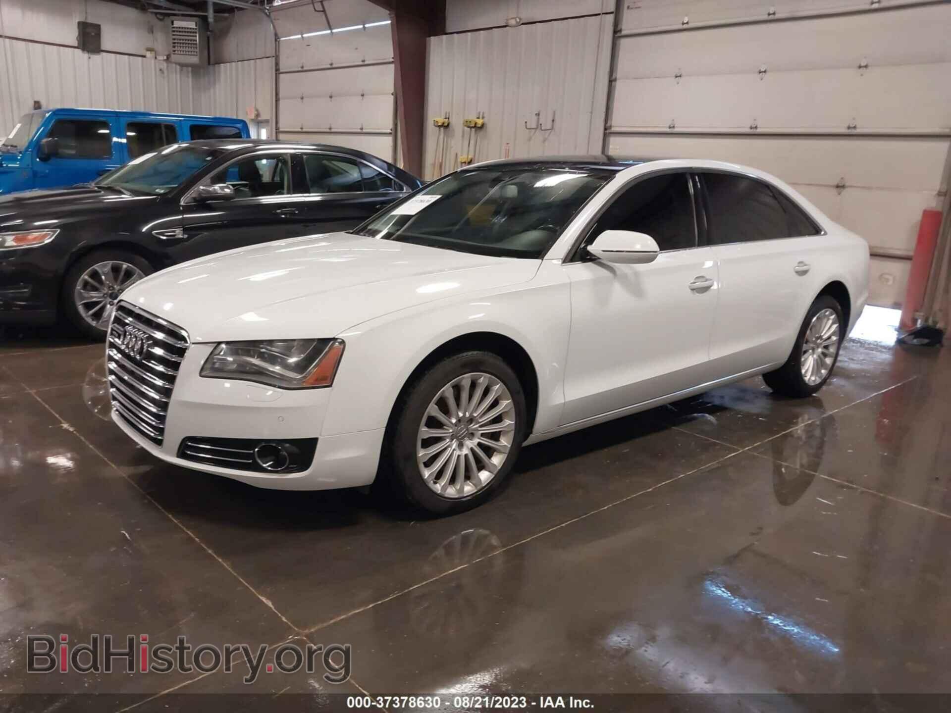 2013 AUDI A8 L - VIN: WAURGAFD4DN000432 - Фото 2