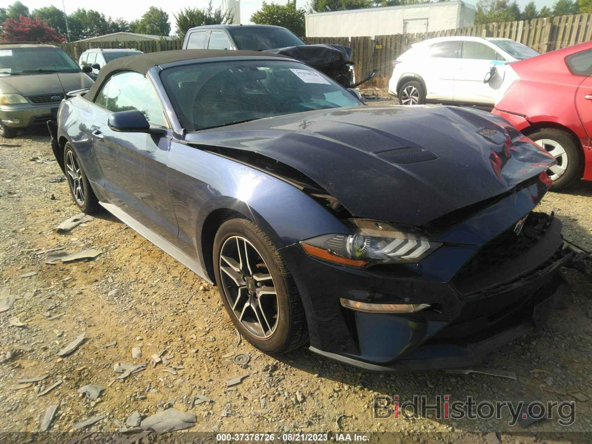 Photo 1FATP8UH3J5124846 - FORD MUSTANG 2018