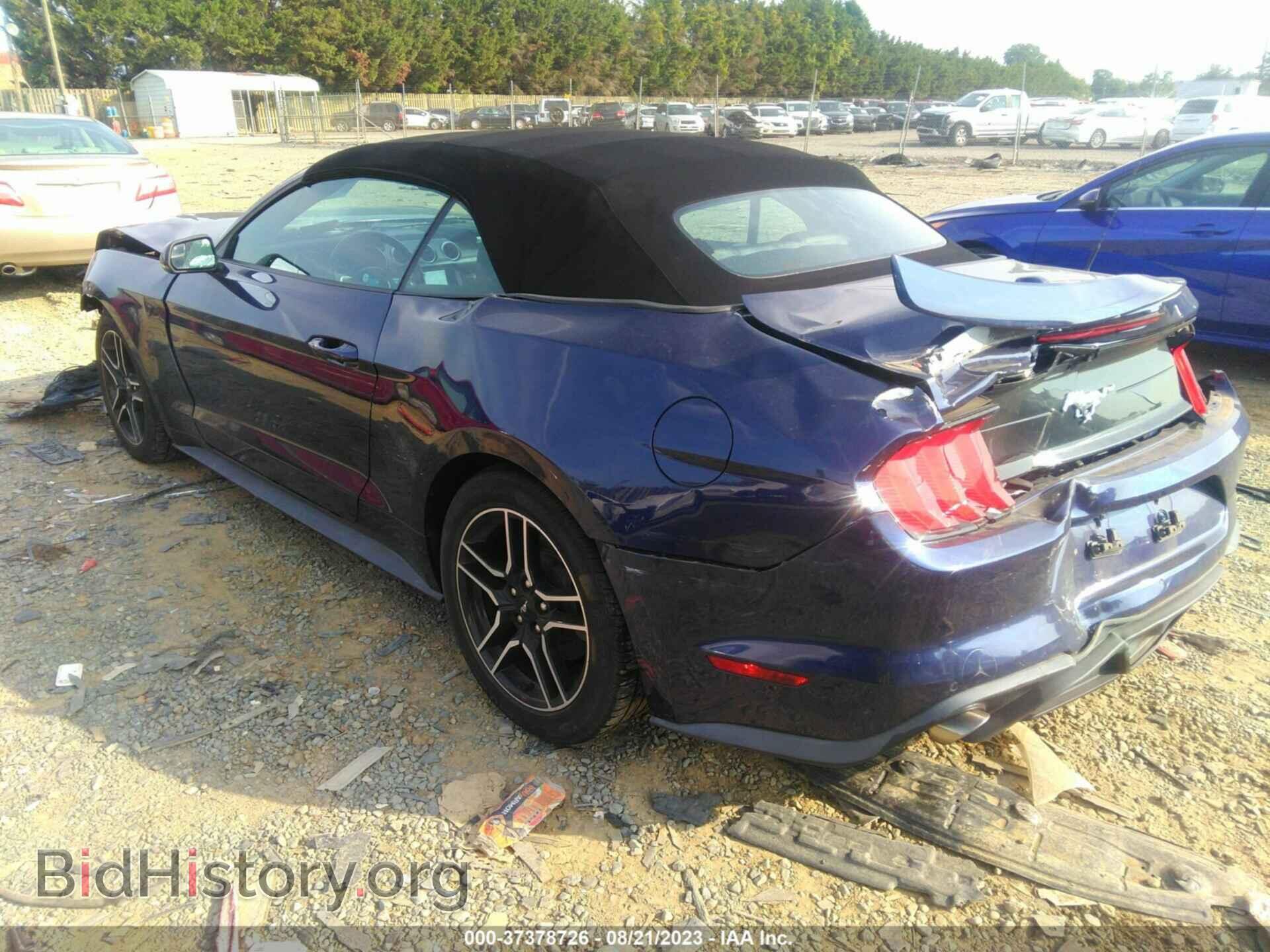 2018 FORD MUSTANG - VIN: 1FATP8UH3J5124846 - Фото 3