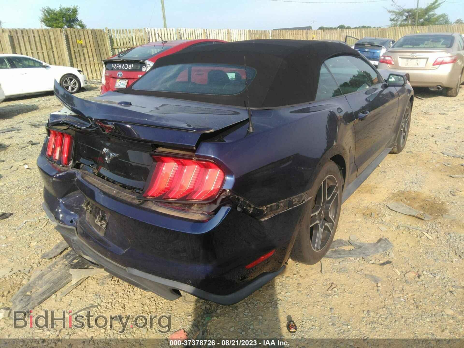 2018 FORD MUSTANG - VIN: 1FATP8UH3J5124846 - Фото 4