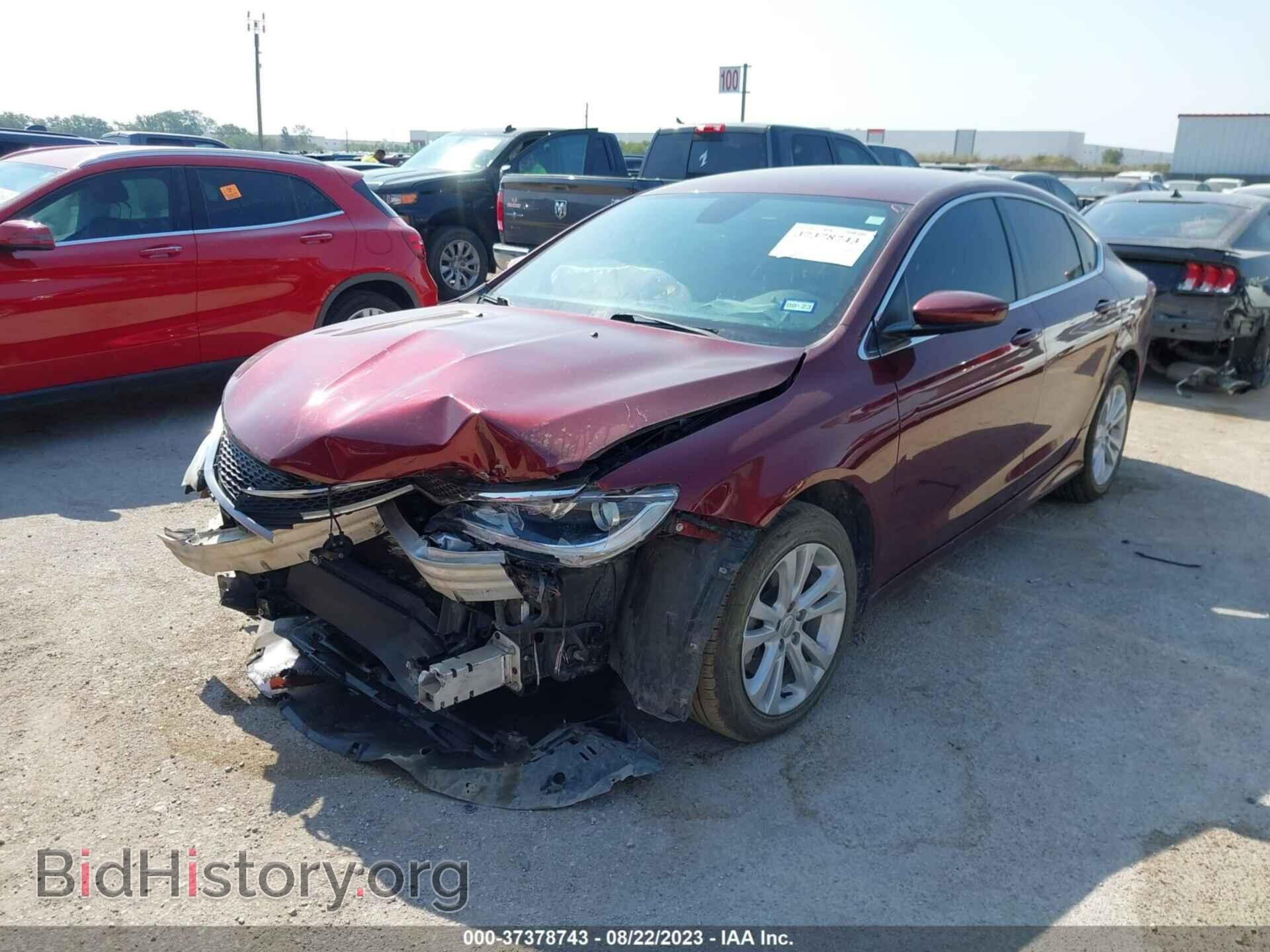 2016 CHRYSLER 200 - VIN: 1C3CCCFB3GN196659 - Фото 2