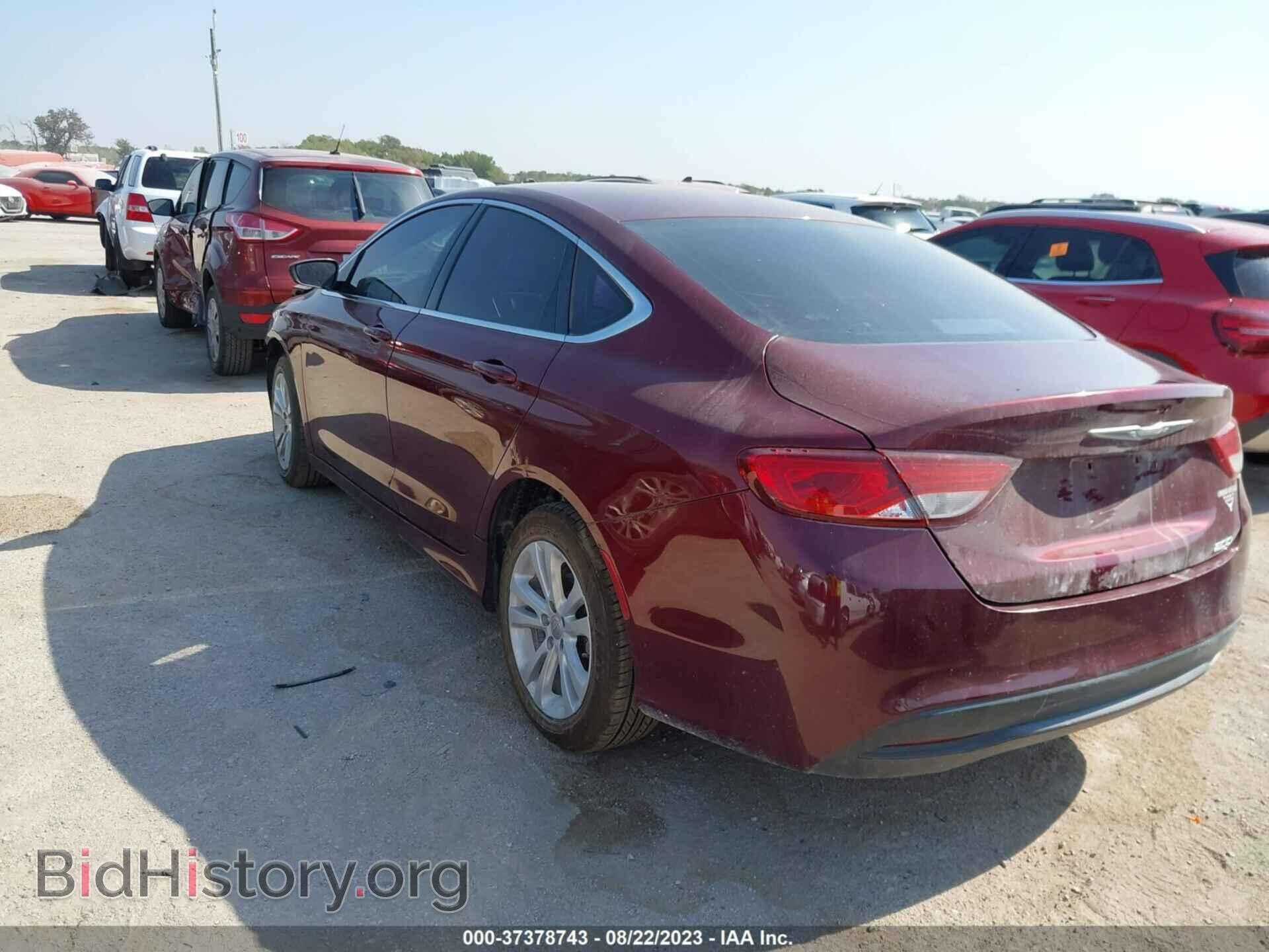 2016 CHRYSLER 200 - VIN: 1C3CCCFB3GN196659 - Фото 3