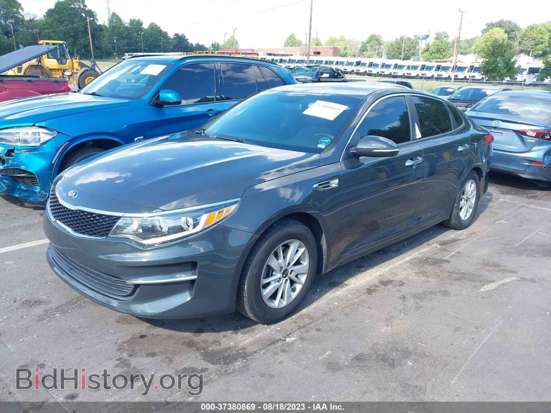 2016 KIA OPTIMA - VIN: KNAGT4L38G5090950 - Фото 2