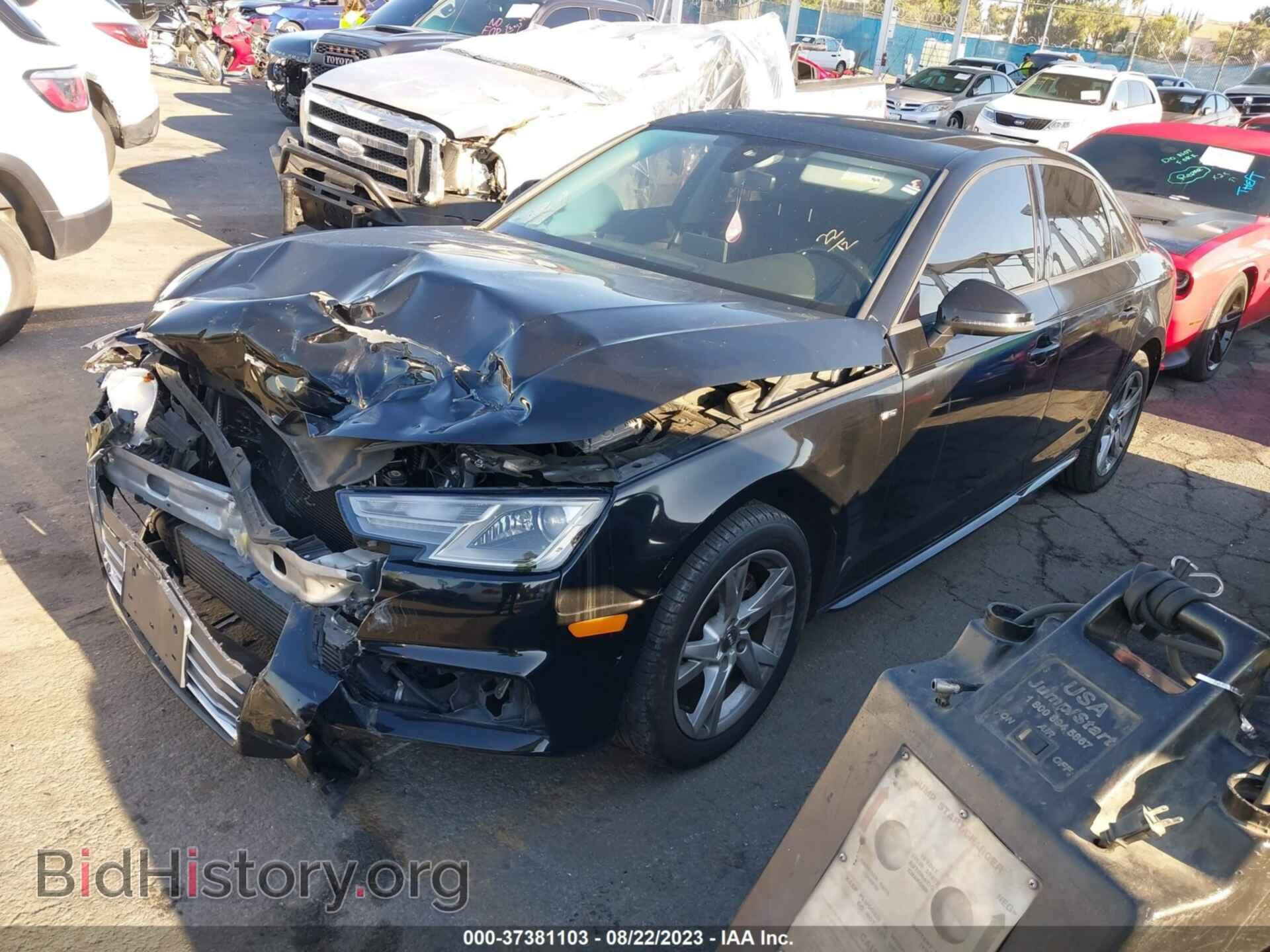 2018 AUDI A4 - VIN: WAUKMAF49JA028126 - Фото 2