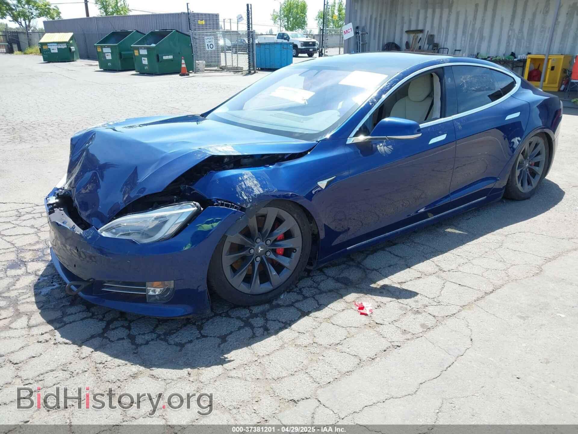 2017 TESLA MODEL S - VIN: 5YJSA1E44HF220391 - Фото 2