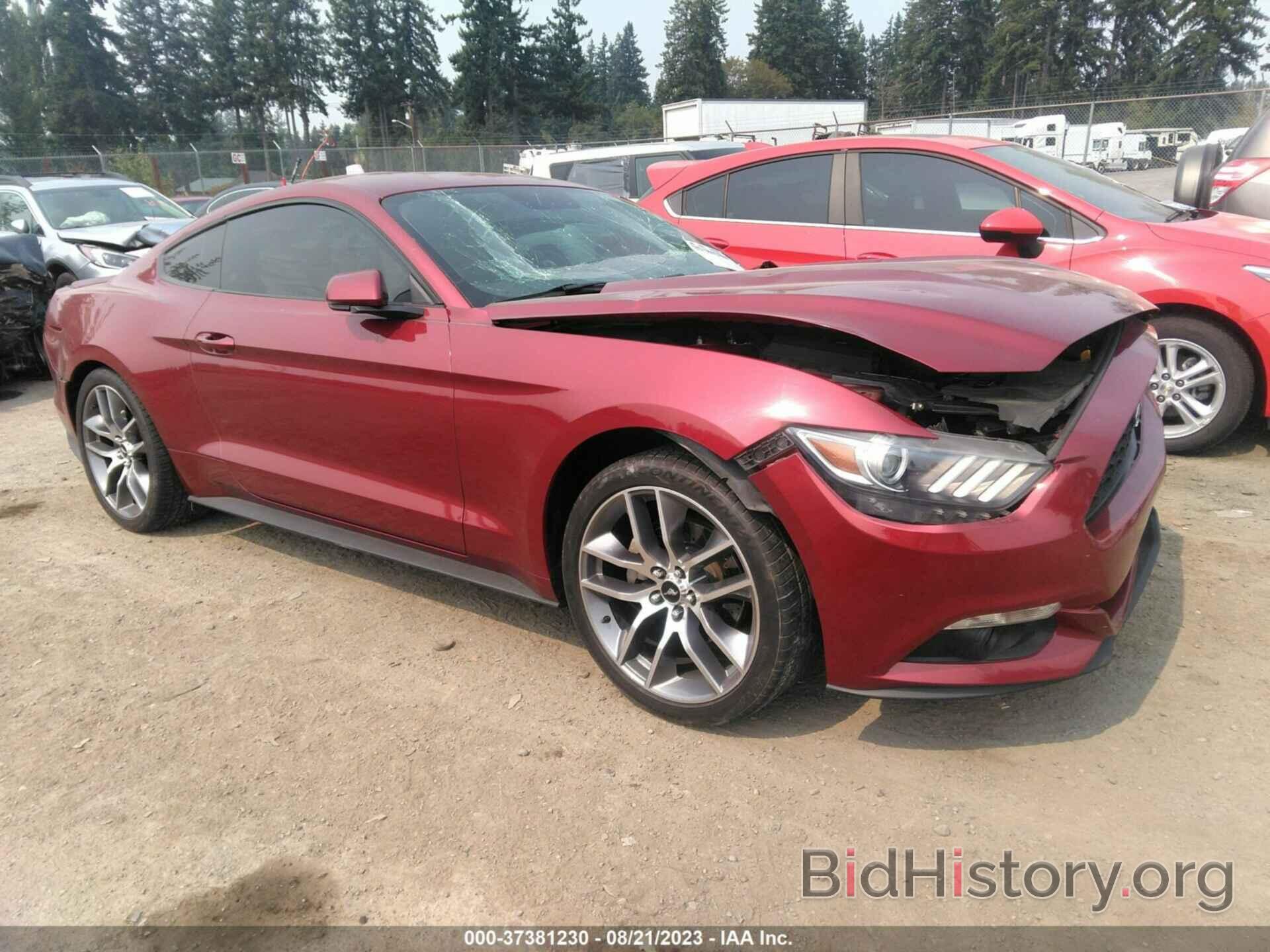 Photo 1FA6P8TH6F5351857 - FORD MUSTANG 2015