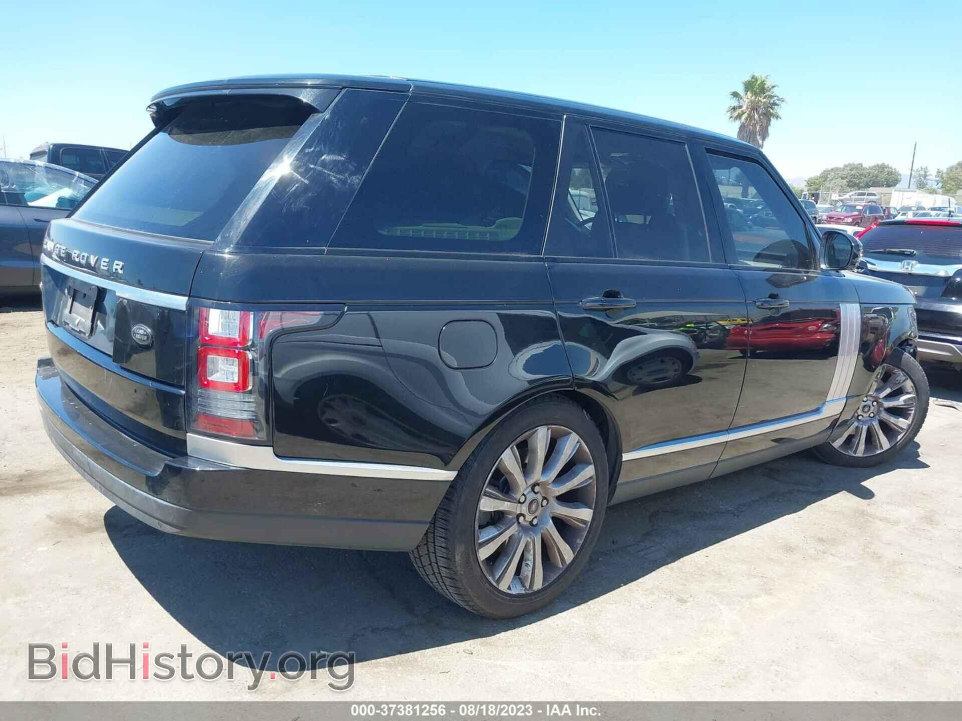 2013 LAND ROVER RANGE ROVER - VIN: SALGS2EF4DA100869 - Фото 4