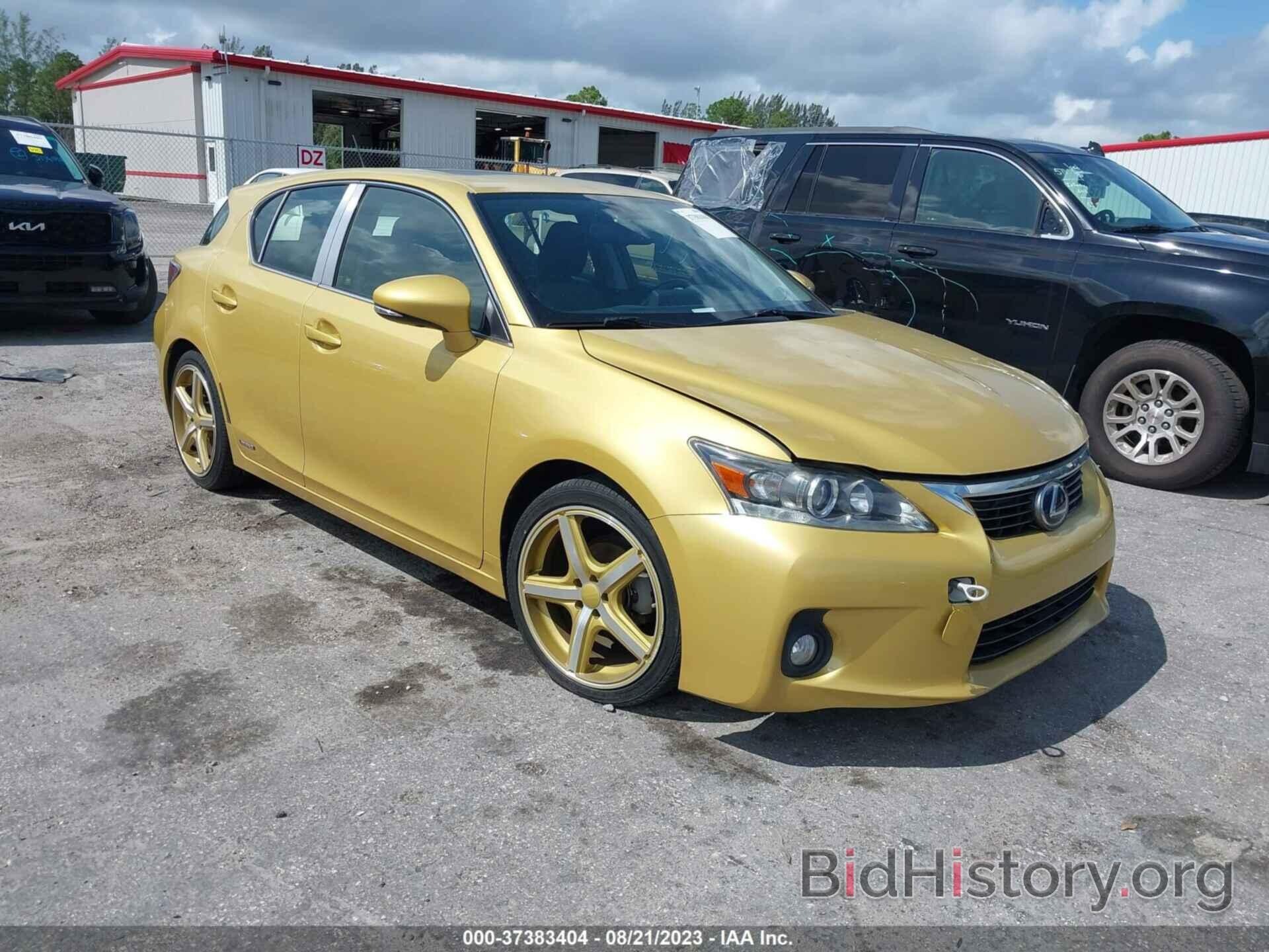 Photo JTHKD5BH2B2039692 - LEXUS CT 200H 2011