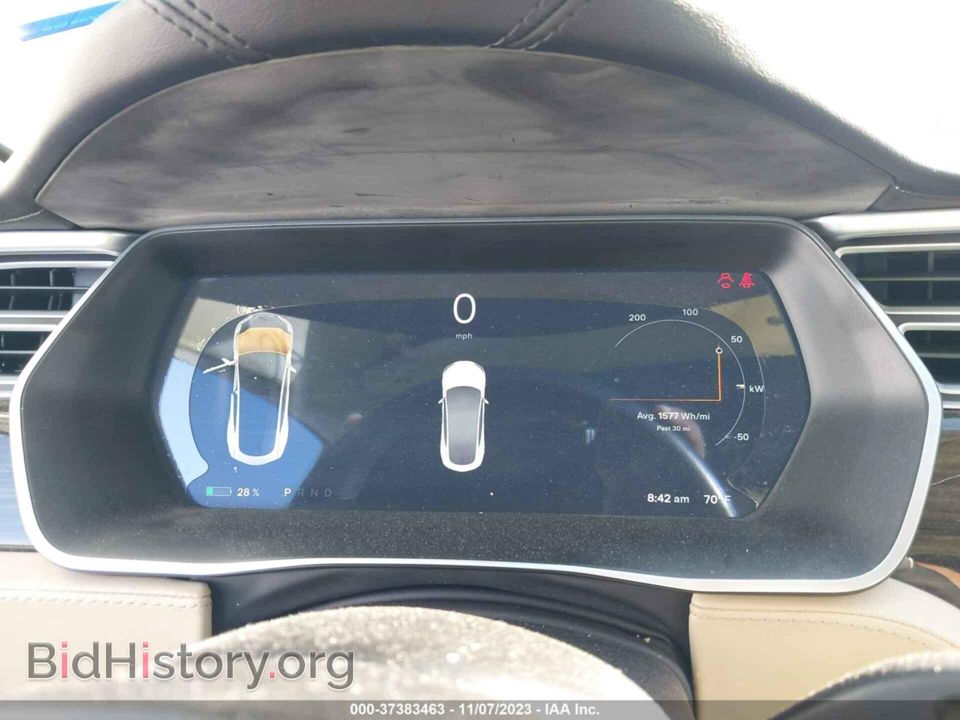 2016 TESLA MODEL S - VIN: 5YJSA1E12GF166917 - Фото 7