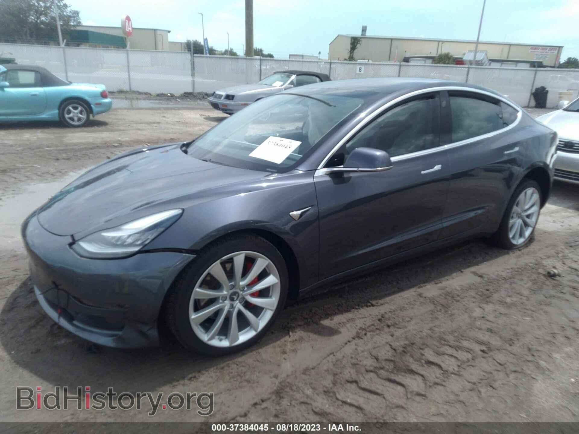 2019 TESLA MODEL 3 - VIN: 5YJ3E1EA7KF301827 - Фото 2