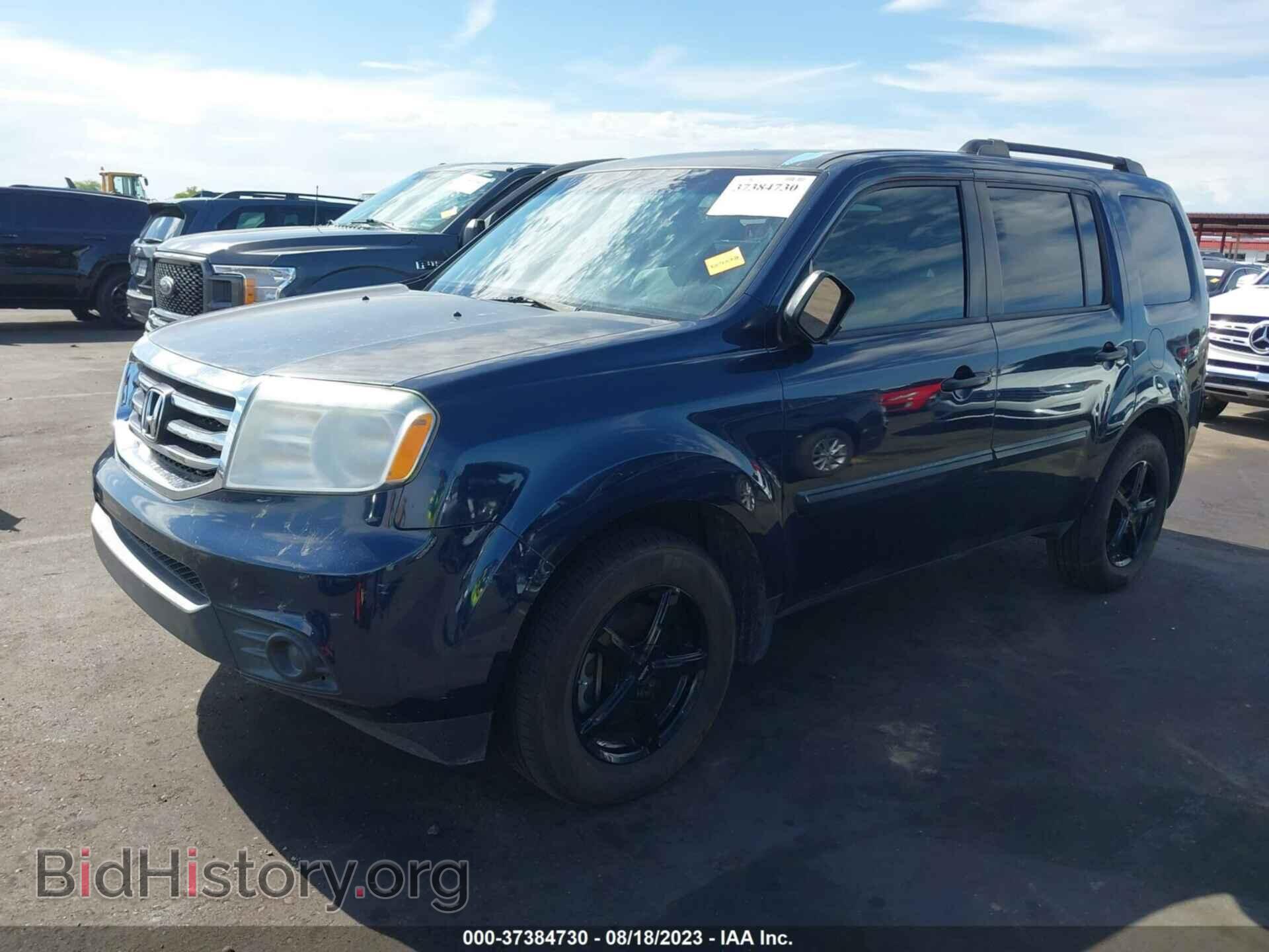 2012 HONDA PILOT - VIN: 5FNYF3H22CB026517 - Фото 2