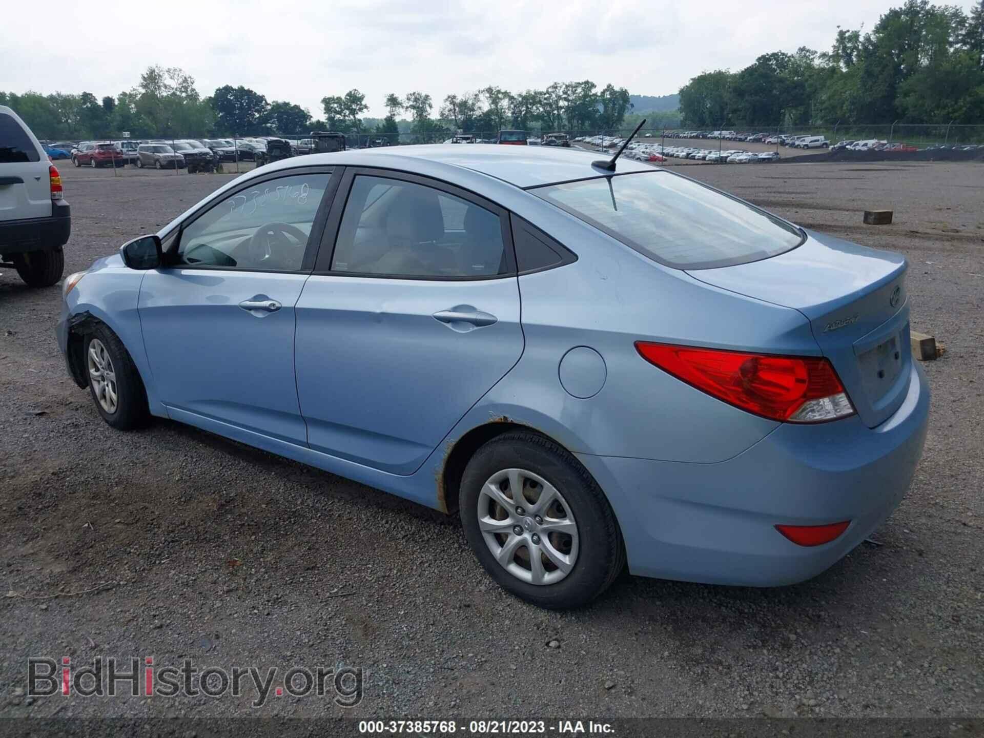 2013 HYUNDAI ACCENT - VIN: KMHCT4AE7DU433928 - Фото 3