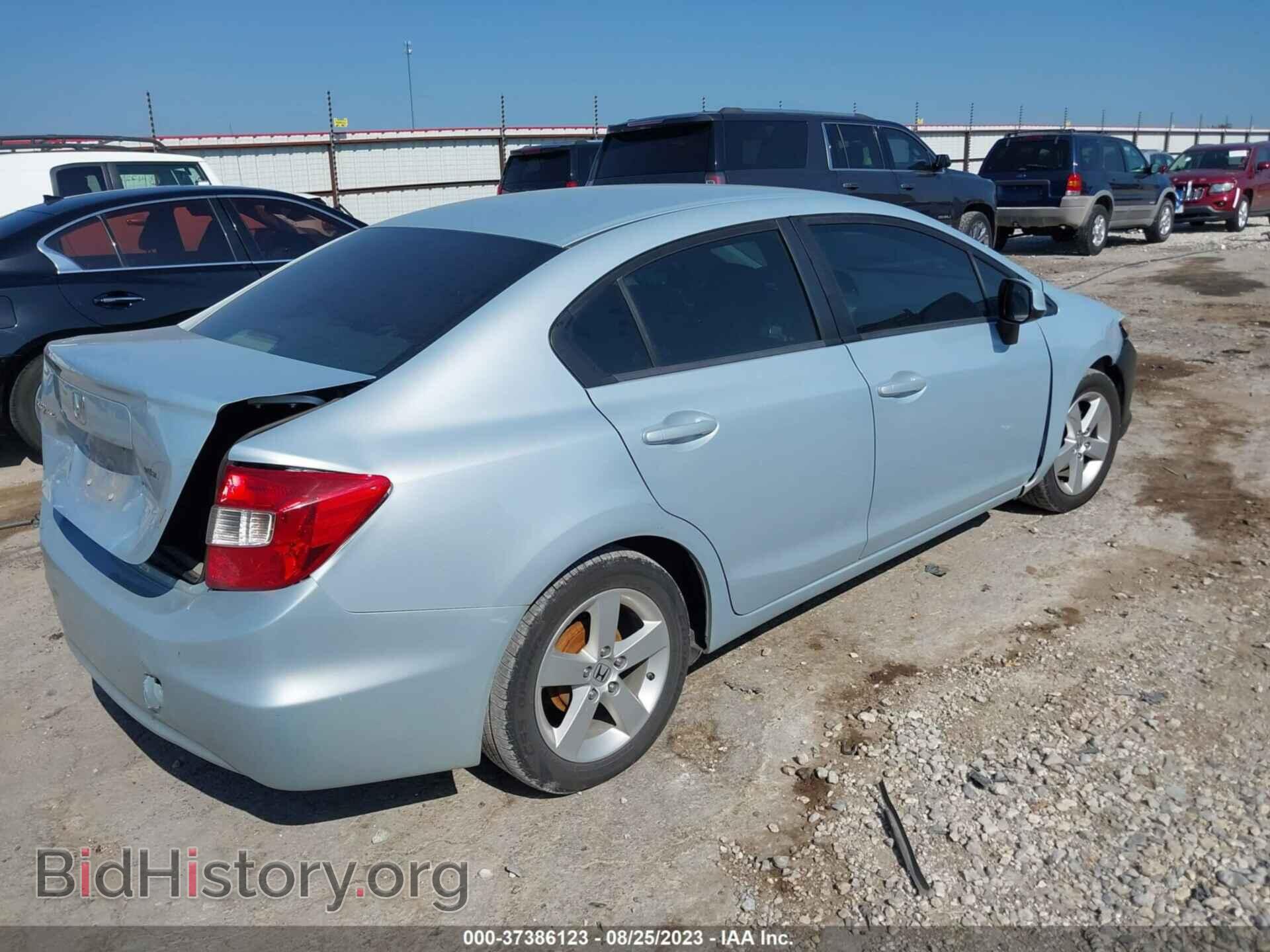 2012 HONDA CIVIC SDN - VIN: 19XFB2F5XCE319730 - Фото 4