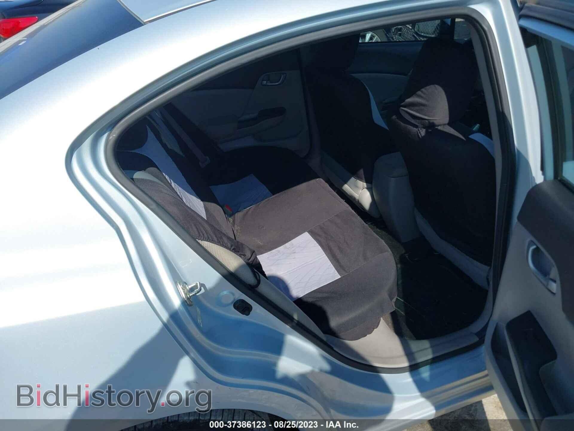 2012 HONDA CIVIC SDN - VIN: 19XFB2F5XCE319730 - Фото 8