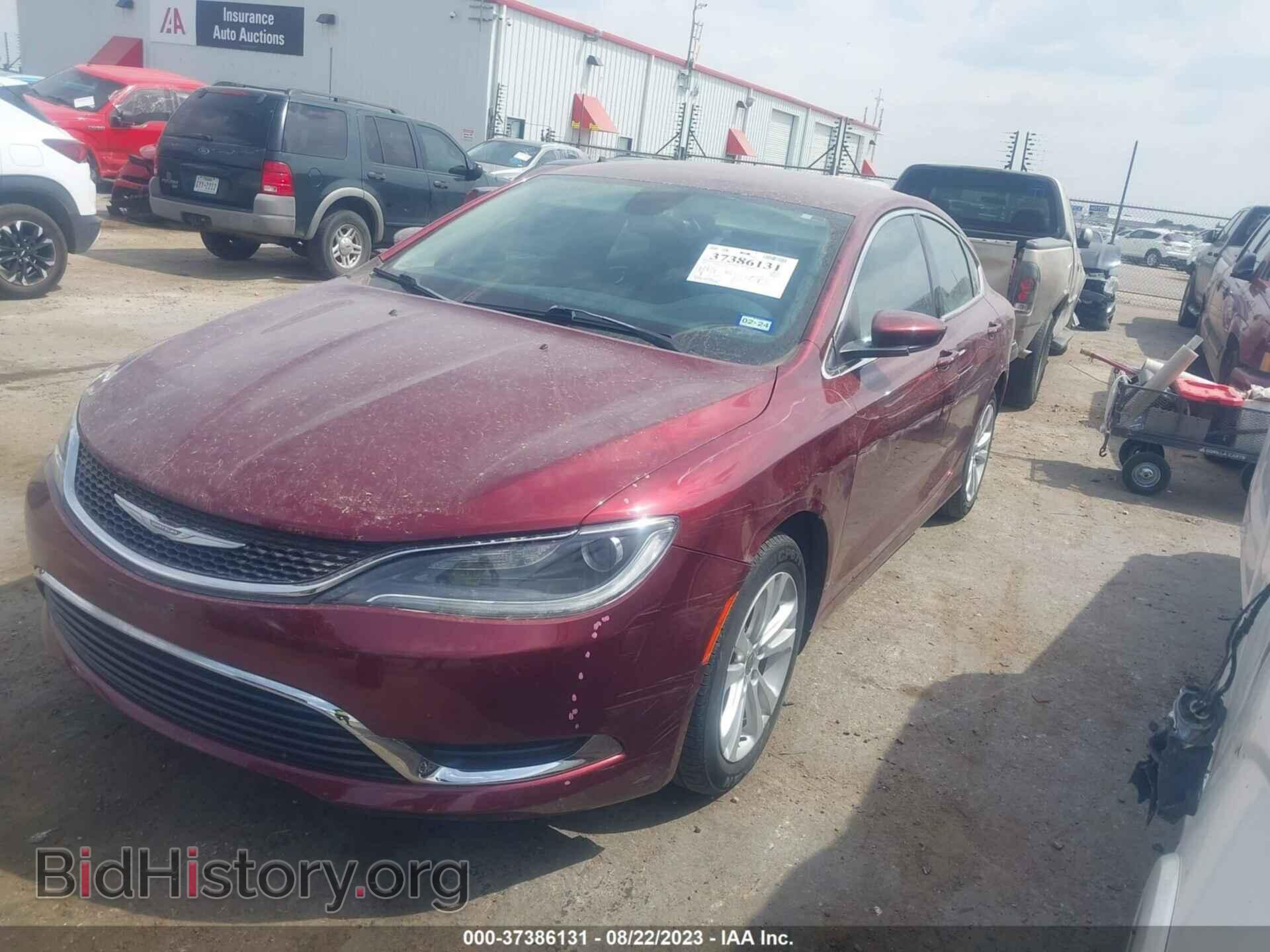 2016 CHRYSLER 200 - VIN: 1C3CCCAB0GN151685 - Фото 2