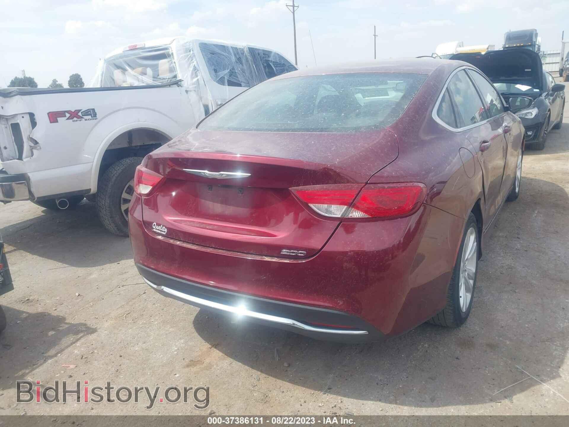 2016 CHRYSLER 200 - VIN: 1C3CCCAB0GN151685 - Фото 16