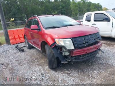 2008 Ford EDGE Limited, красный — VIN 2FMDK39C58BA44320, IAAI
