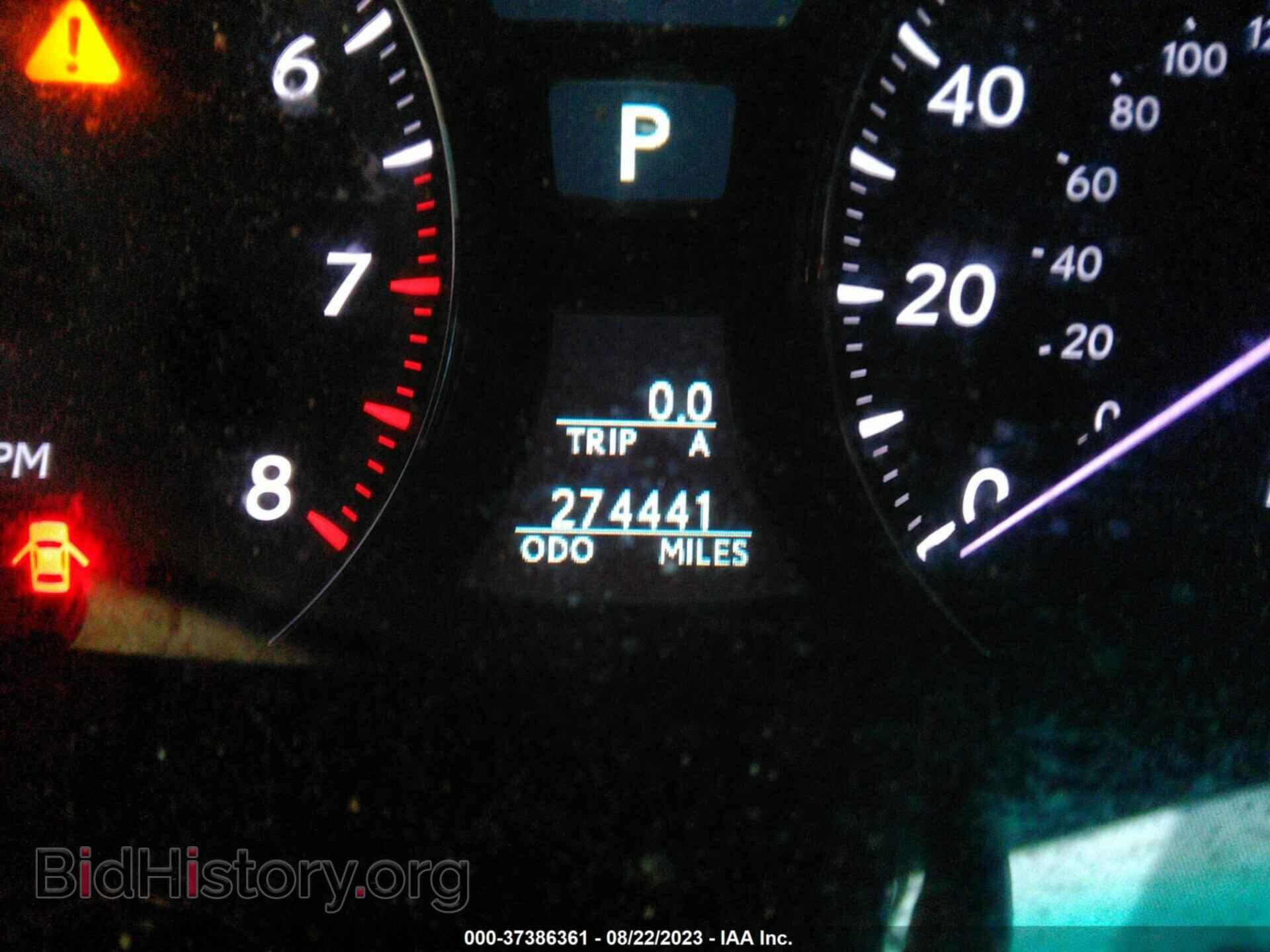 2007 LEXUS LS 460 - VIN: JTHBL46F575045255 - Фото 7
