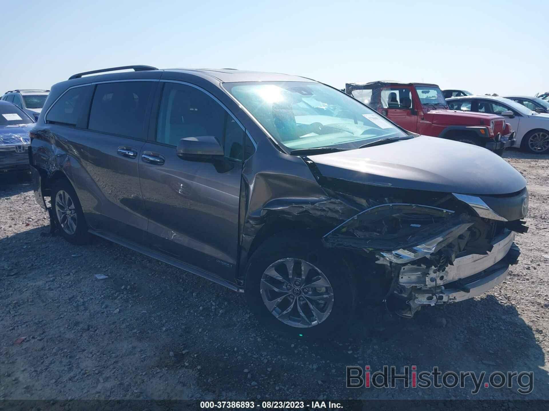 Photo 5TDYRKEC7MS004914 - TOYOTA SIENNA 2021