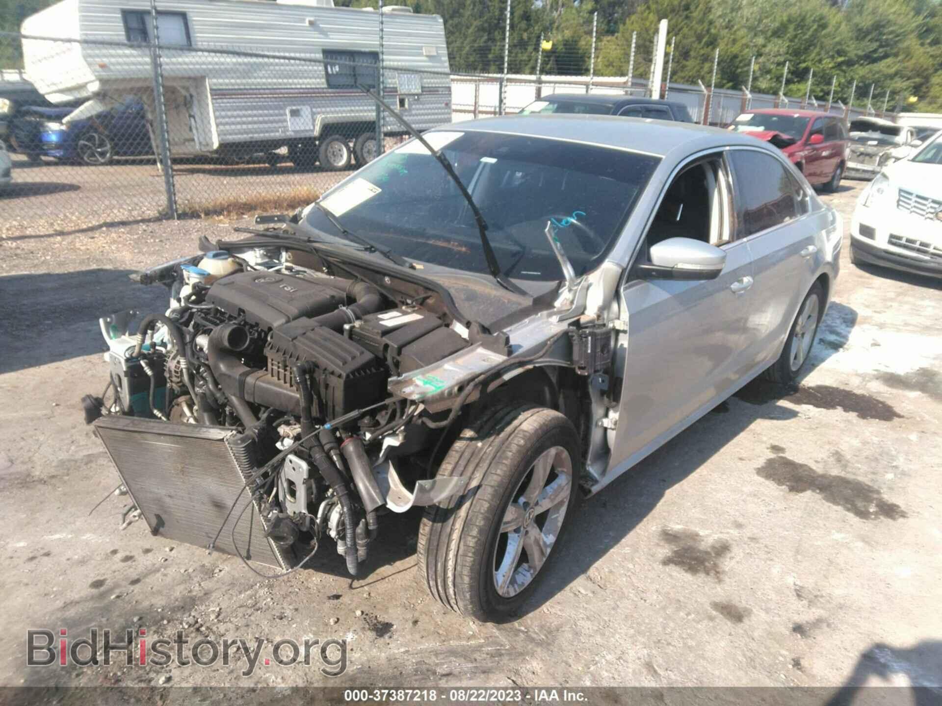 2014 VOLKSWAGEN PASSAT - VIN: 1VWAT7A37EC022190 - Фото 2