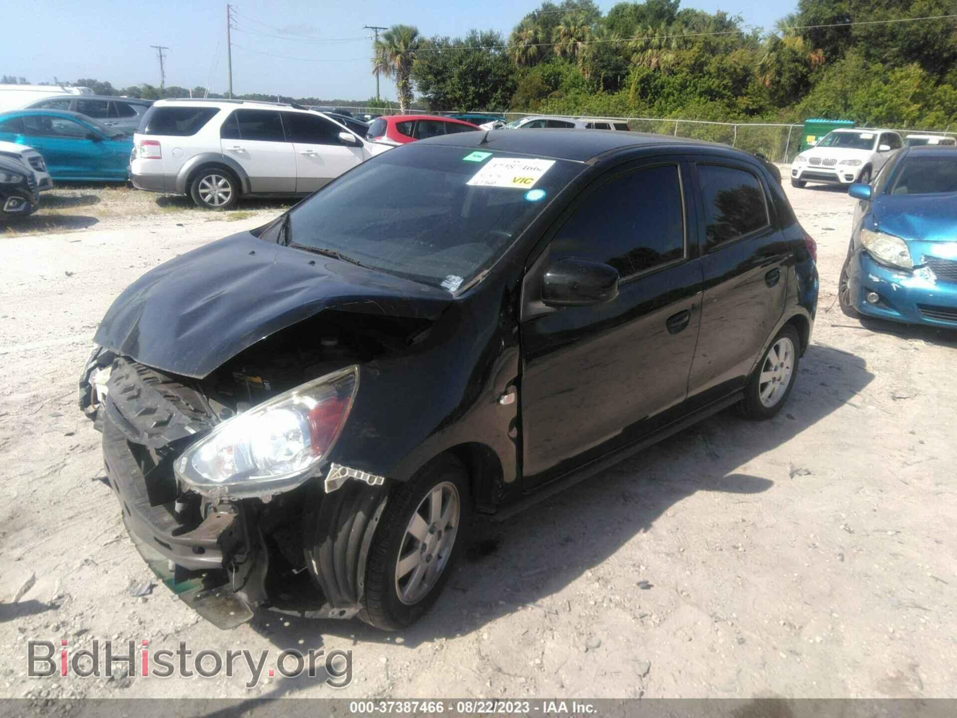 2014 MITSUBISHI MIRAGE - VIN: ML32A4HJ3EH005876 - Фото 2