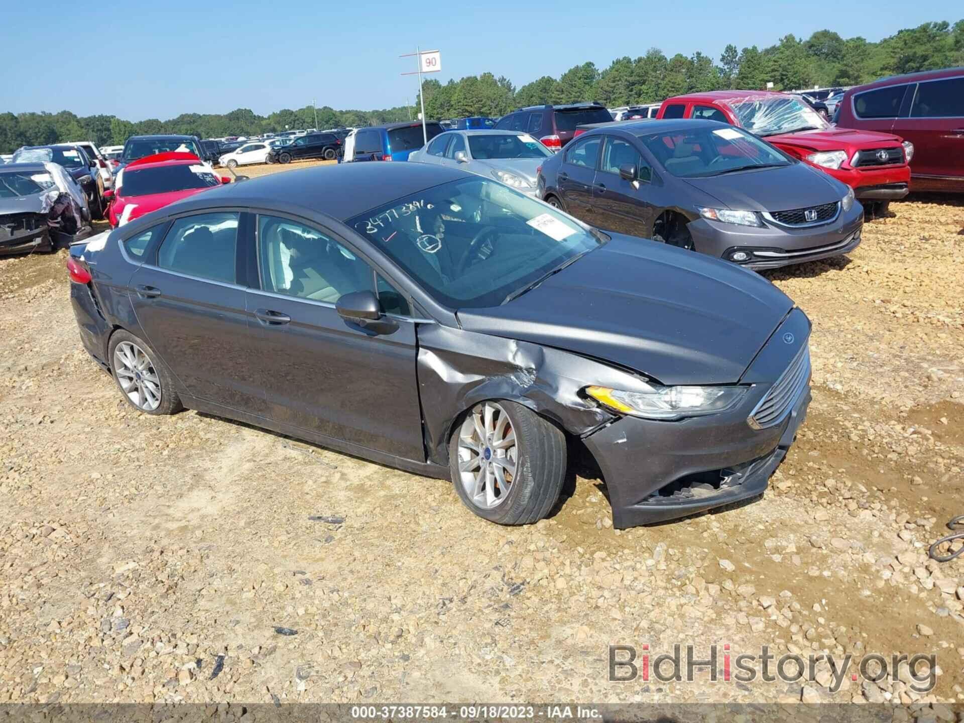 Photo 3FA6P0H78HR217630 - FORD FUSION 2017