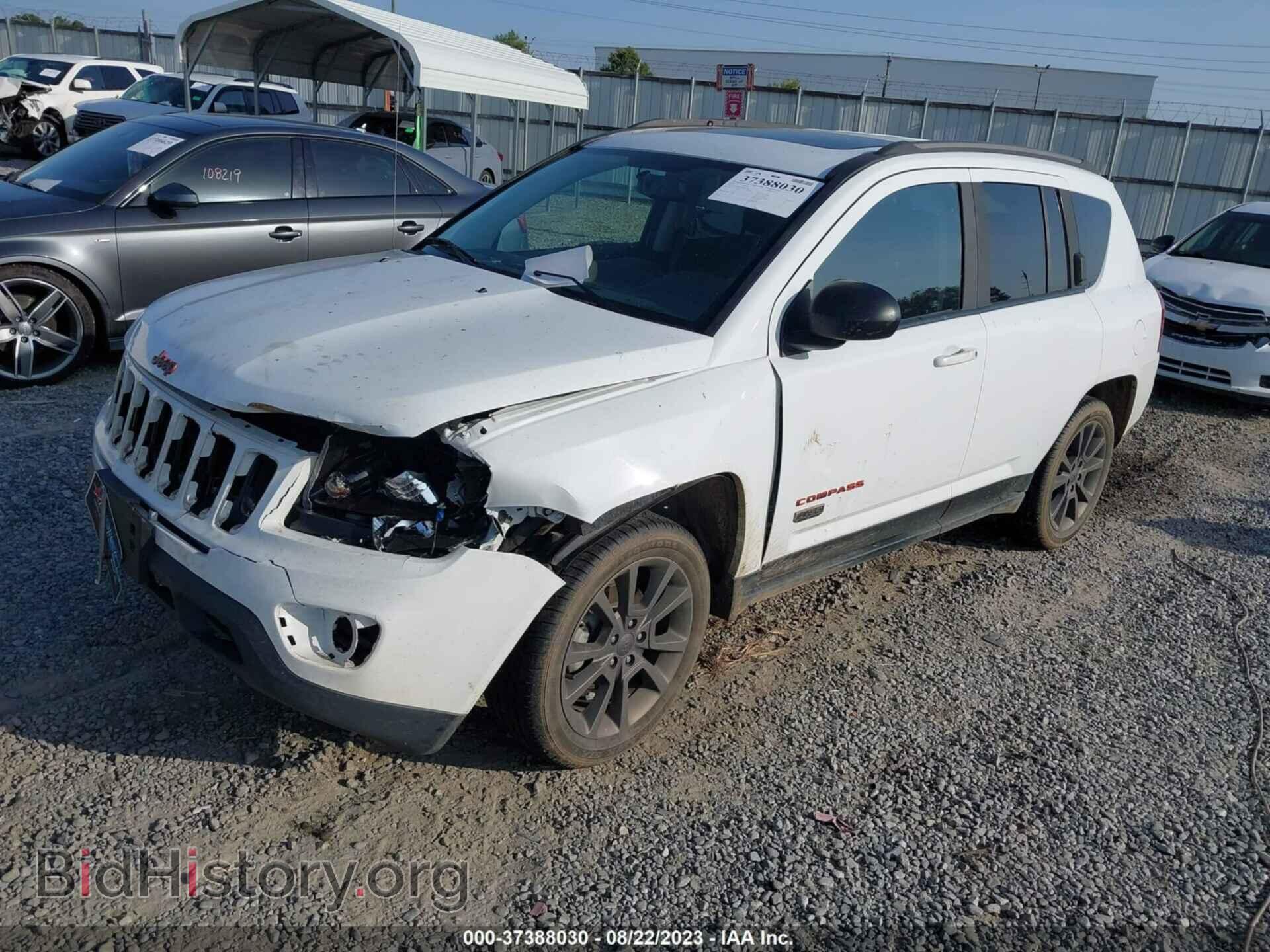 2016 JEEP COMPASS - VIN: 1C4NJDBB1GD807591 - Фото 2