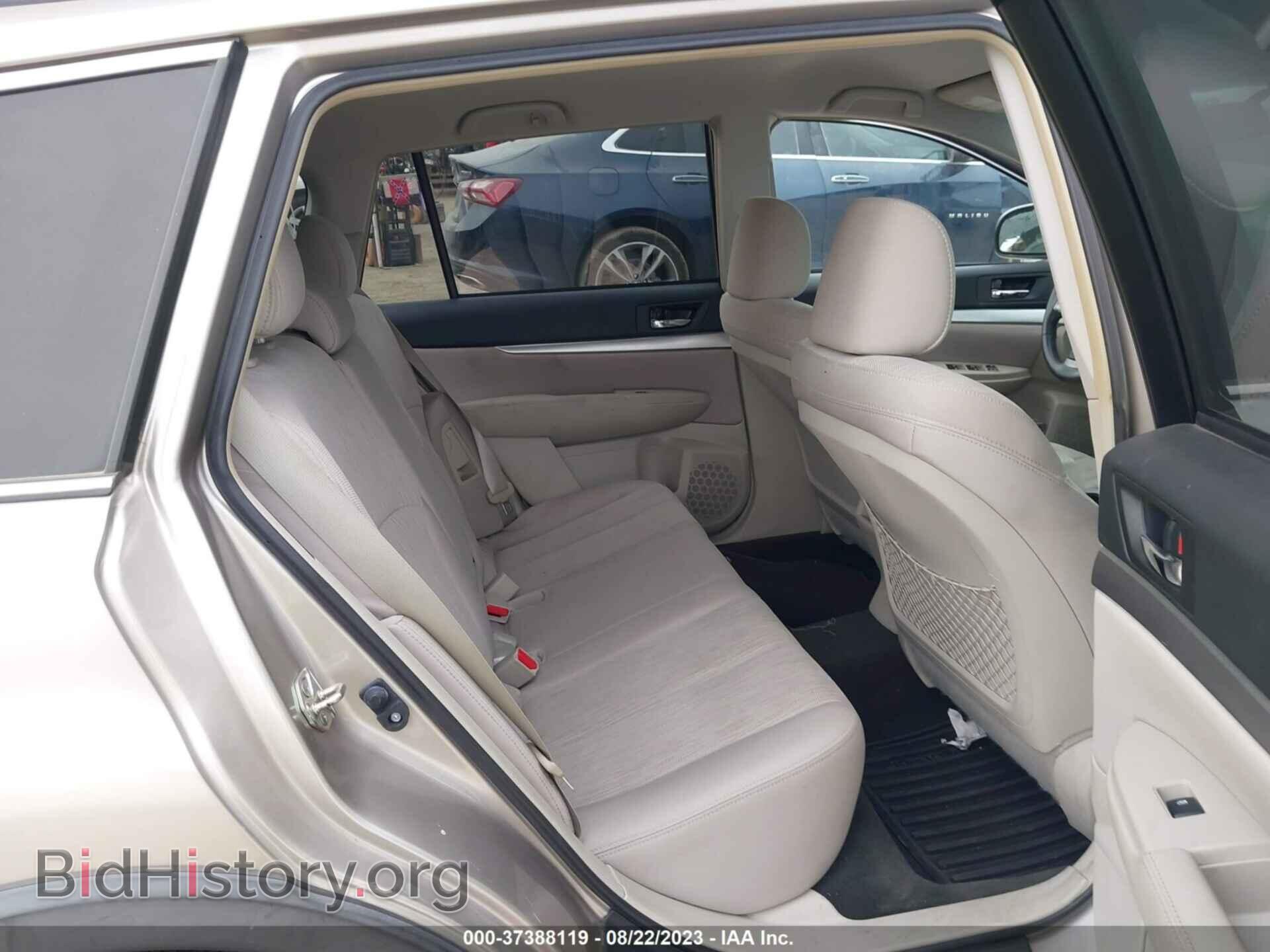 2014 SUBARU OUTBACK - VIN: 4S4BRBCCXE3226287 - Фото 8