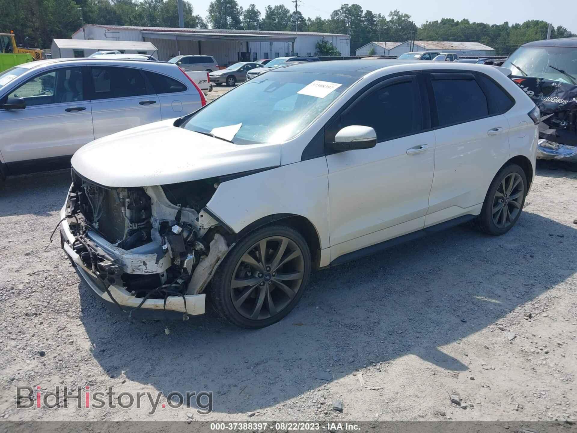 2016 FORD EDGE - VIN: 2FMPK4AP2GBB86771 - Фото 2