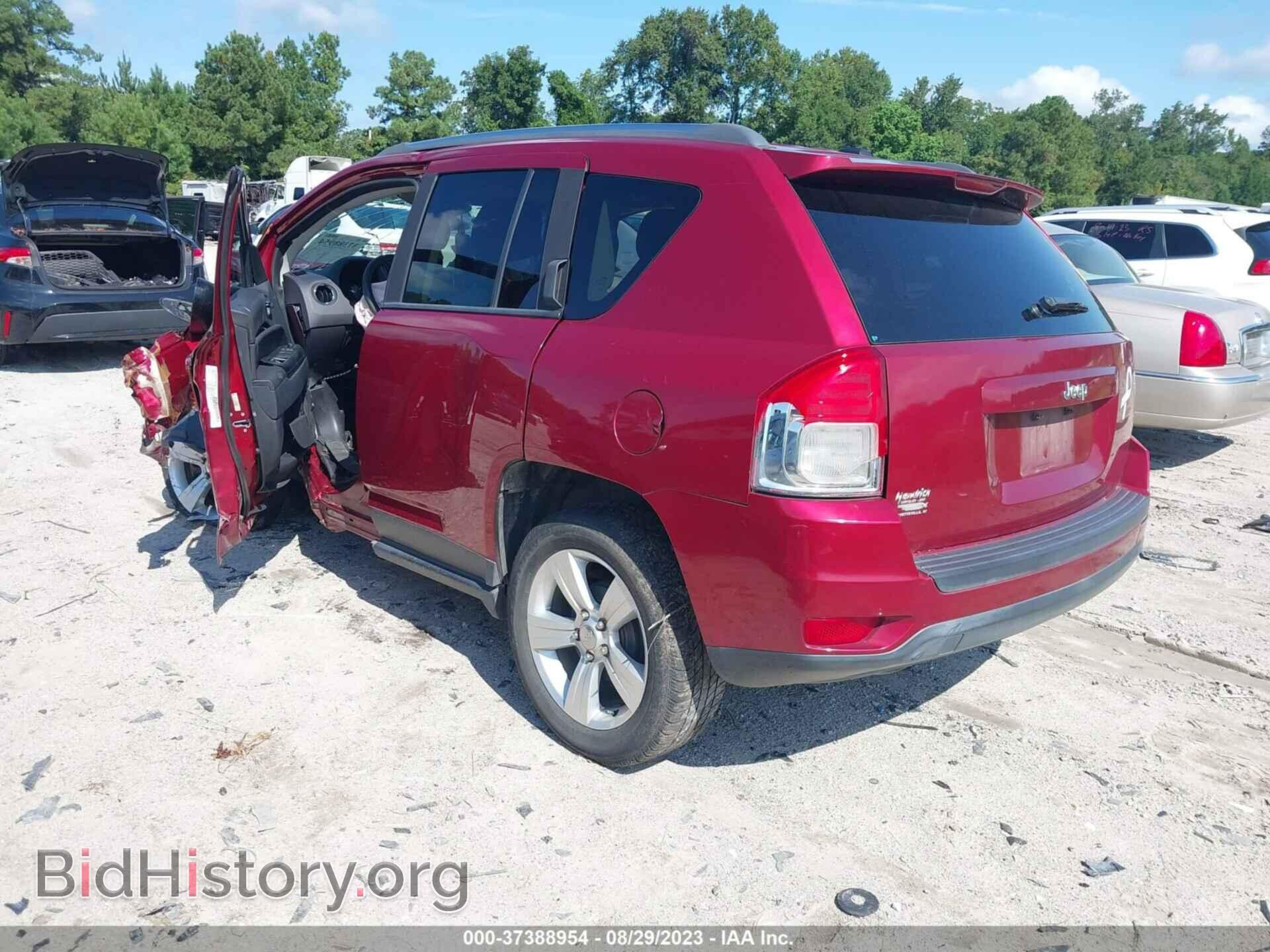2013 JEEP COMPASS - VIN: 1C4NJCBB2DD208236 - Фото 3