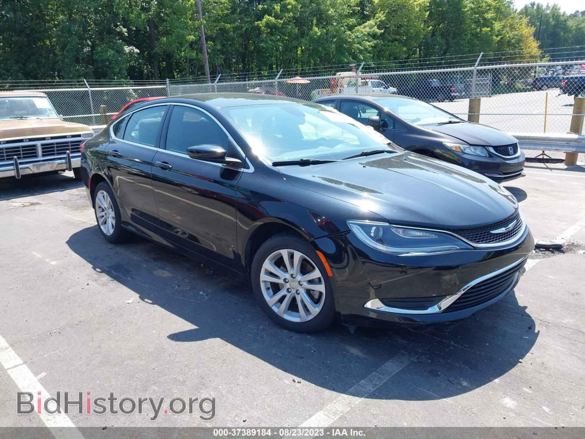 Фотография 1C3CCCAB2FN605658 - CHRYSLER 200 2015