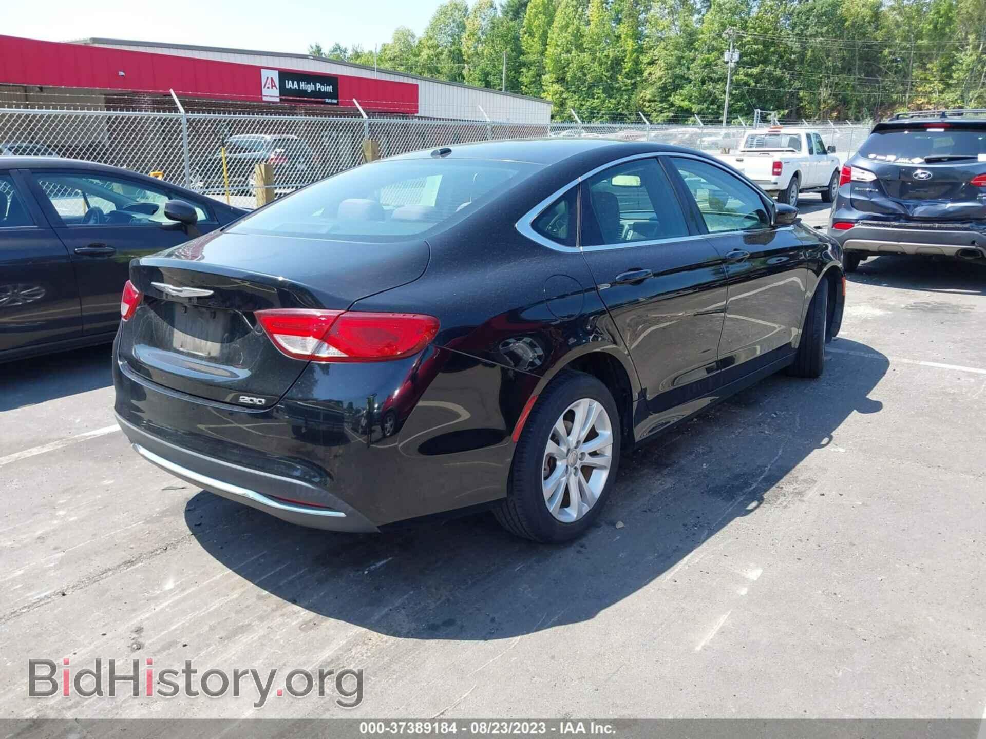 2015 CHRYSLER 200 - VIN: 1C3CCCAB2FN605658 - Фото 4