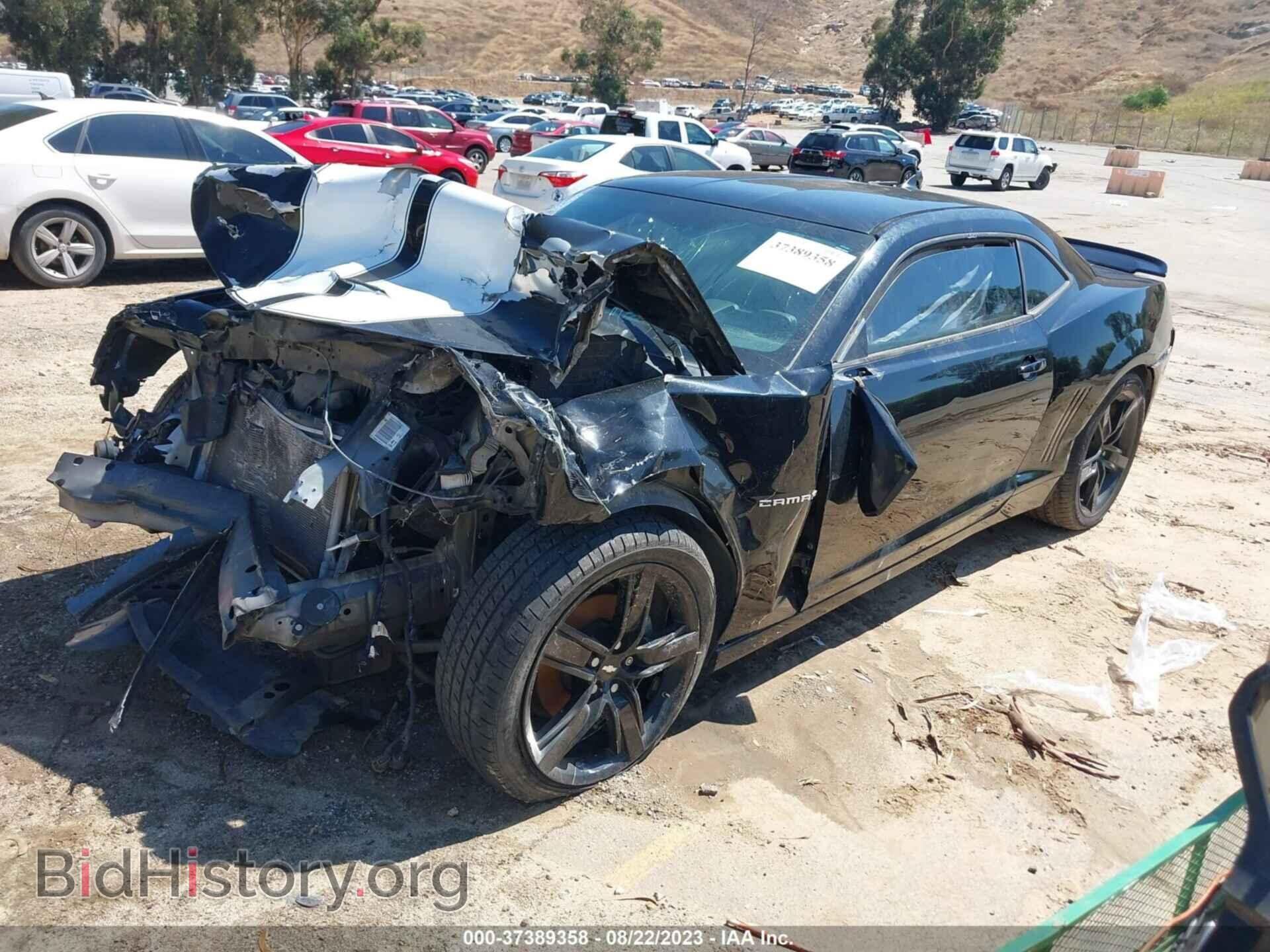2014 CHEVROLET CAMARO - VIN: 2G1FA1E30E9291248 - Фото 2
