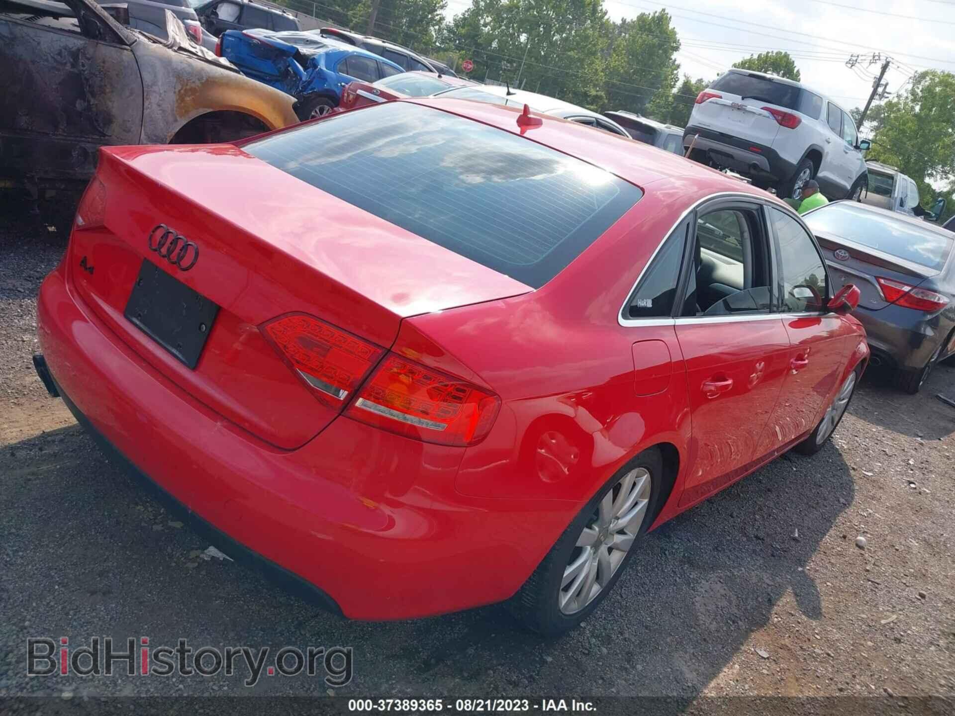 2010 AUDI A4 - VIN: WAUFFAFL3AN069492 - Фото 4