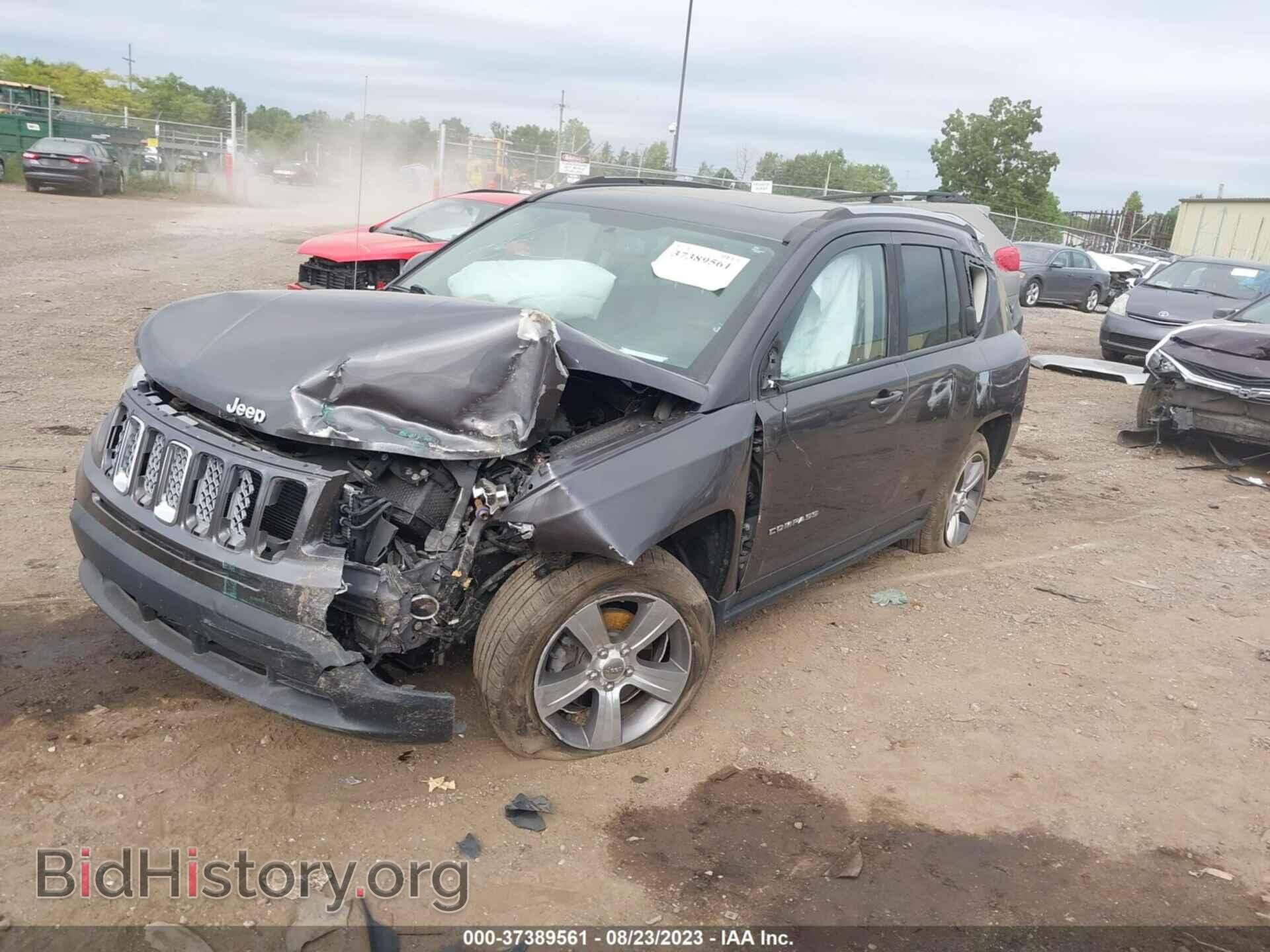 2017 JEEP COMPASS - VIN: 1C4NJCEB4HD166363 - Фото 2