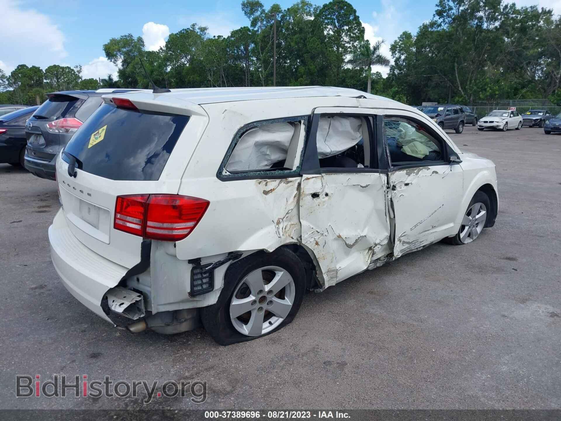 2013 DODGE JOURNEY - VIN: 3C4PDCAB8DT583978 - Фото 4