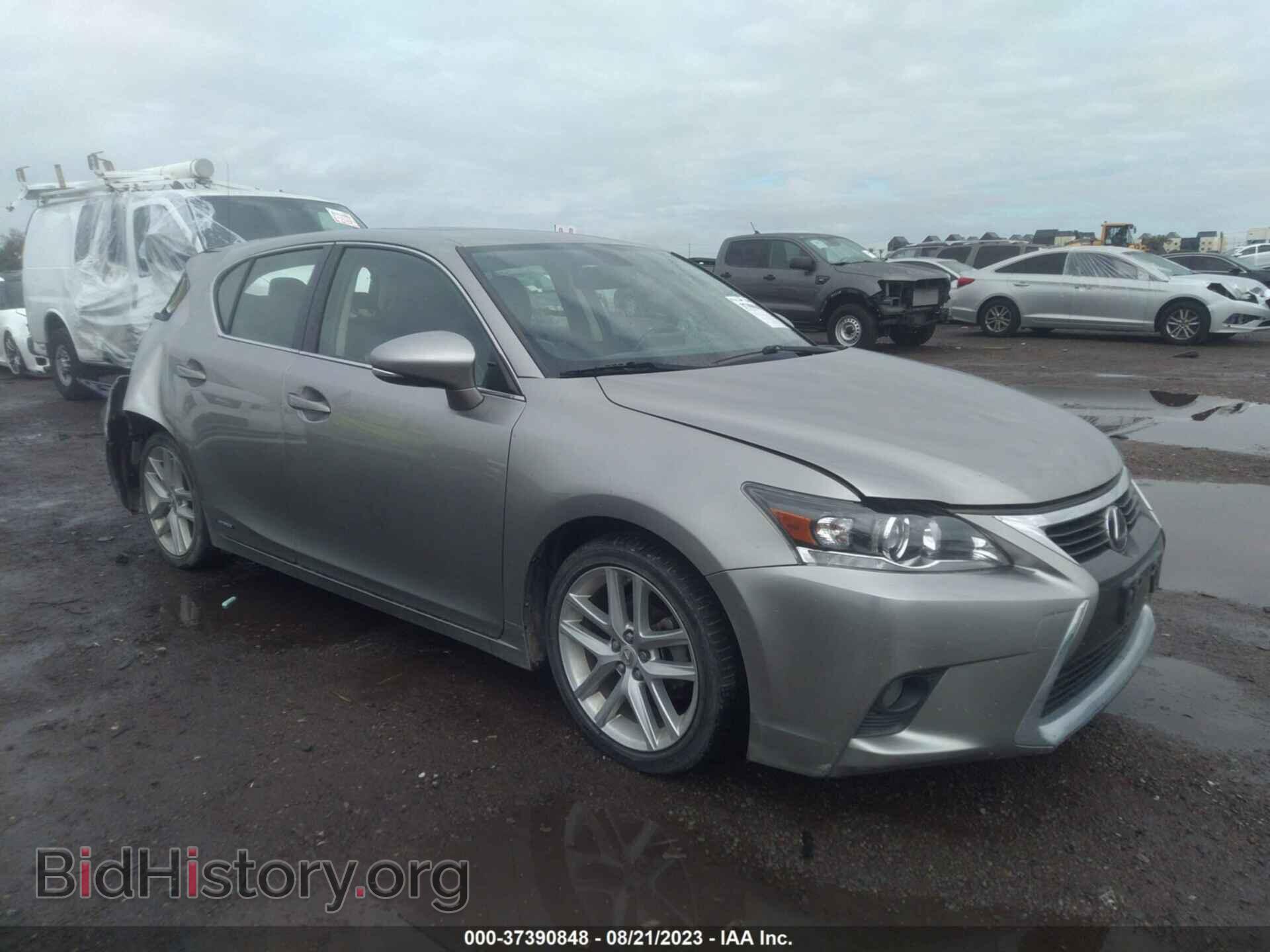 Фотография JTHKD5BH9H2294512 - LEXUS CT 2017