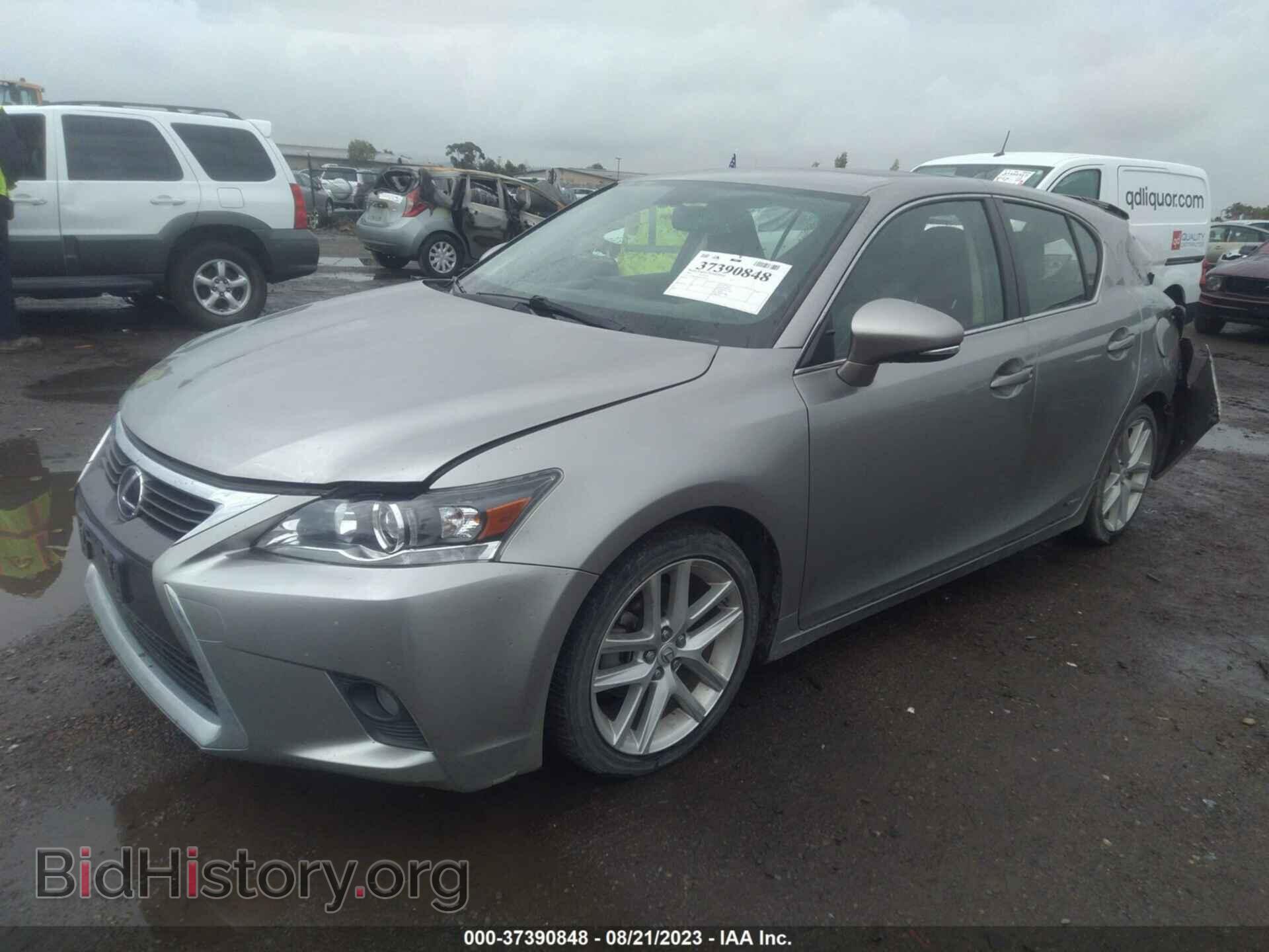 2017 LEXUS CT - VIN: JTHKD5BH9H2294512 - Фото 2