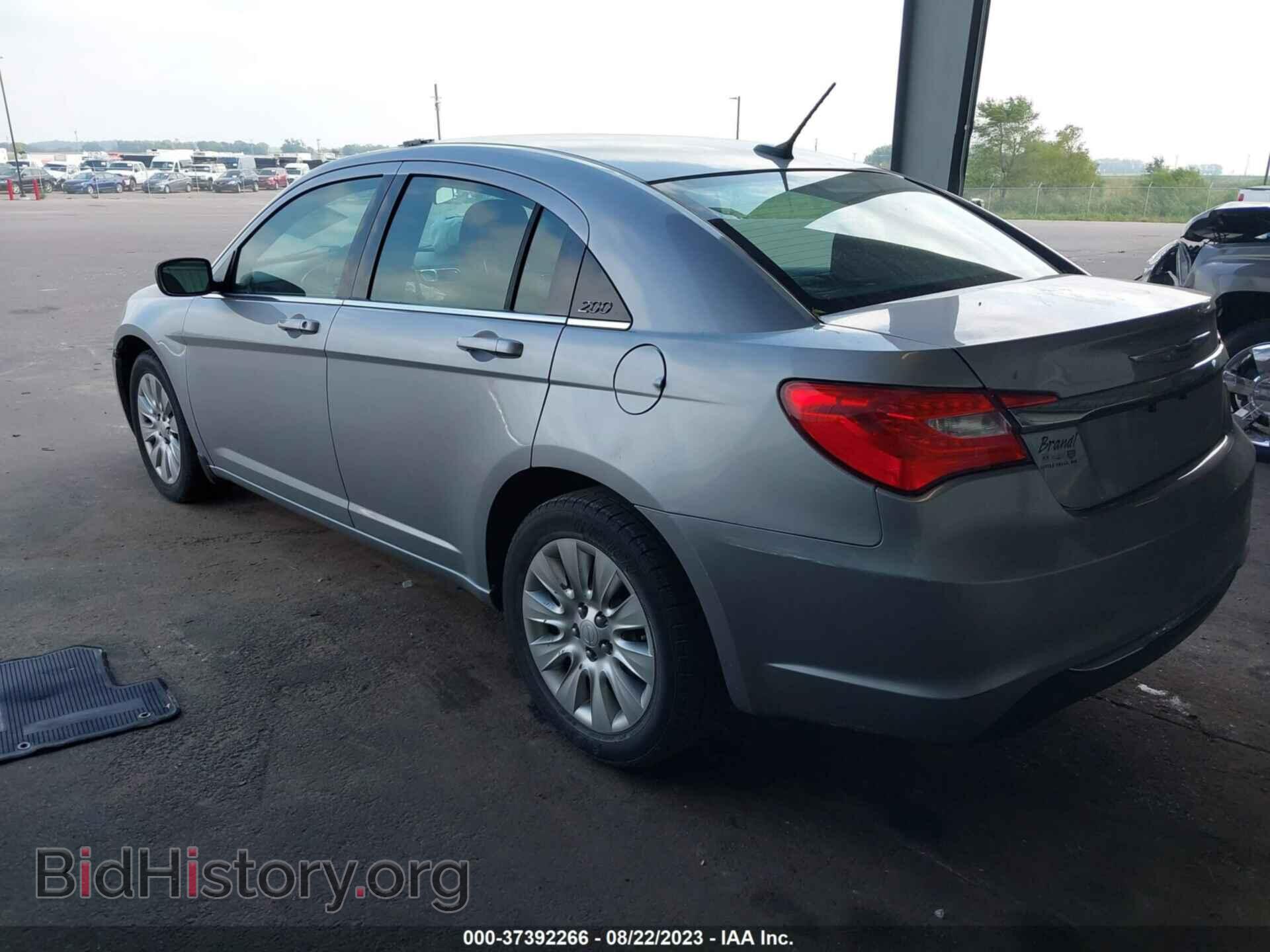 2014 CHRYSLER 200 - VIN: 1C3CCBABXEN206599 - Фото 3