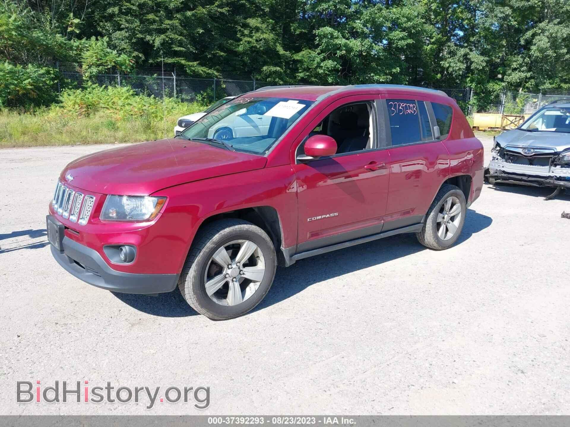 2014 JEEP COMPASS - VIN: 1C4NJDEB9ED885920 - Фото 2