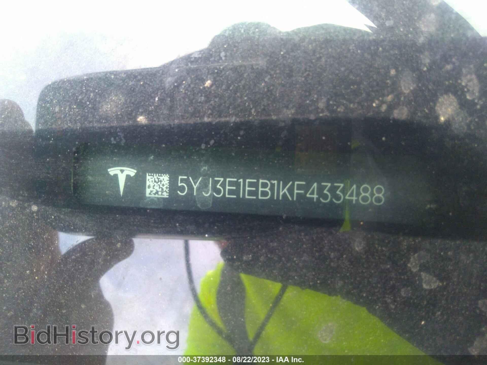 2019 TESLA MODEL 3 - VIN: 5YJ3E1EB1KF433488 - Photo 9