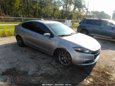 2015 Dodge DART SXT, silver — VIN 1C3CDFBB5FD320570, IAAI