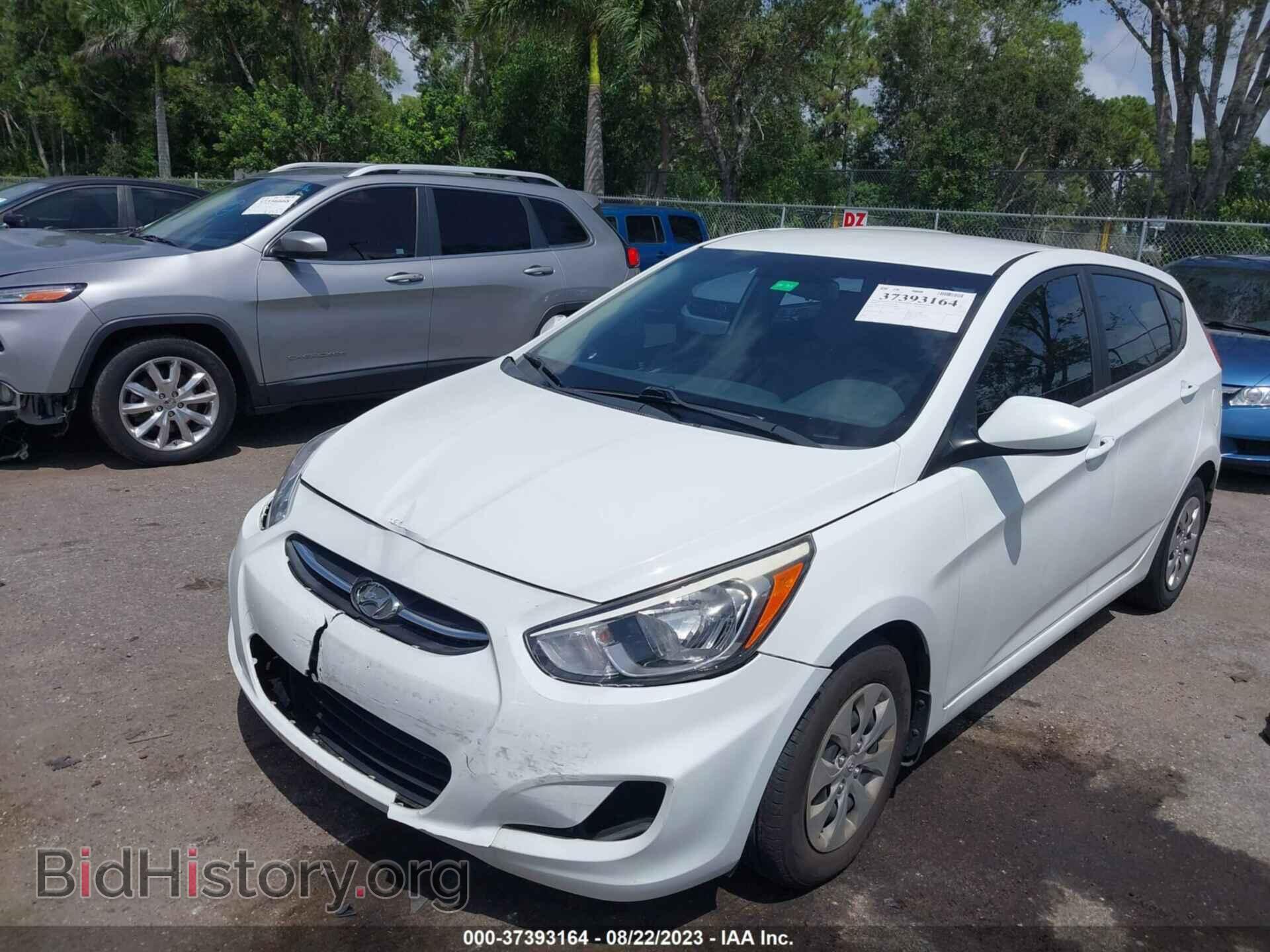 2016 HYUNDAI ACCENT - VIN: KMHCT5AEXGU245849 - Фото 2