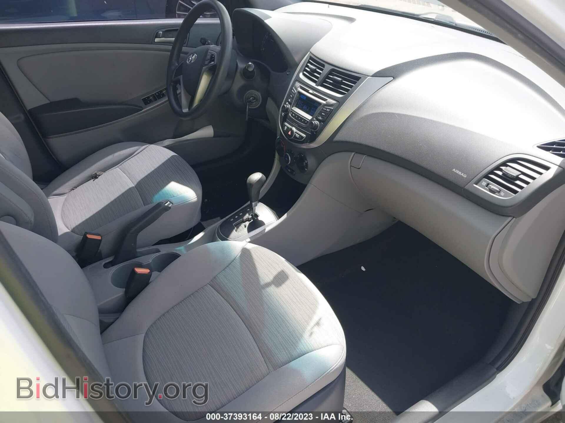 2016 HYUNDAI ACCENT - VIN: KMHCT5AEXGU245849 - Фото 5