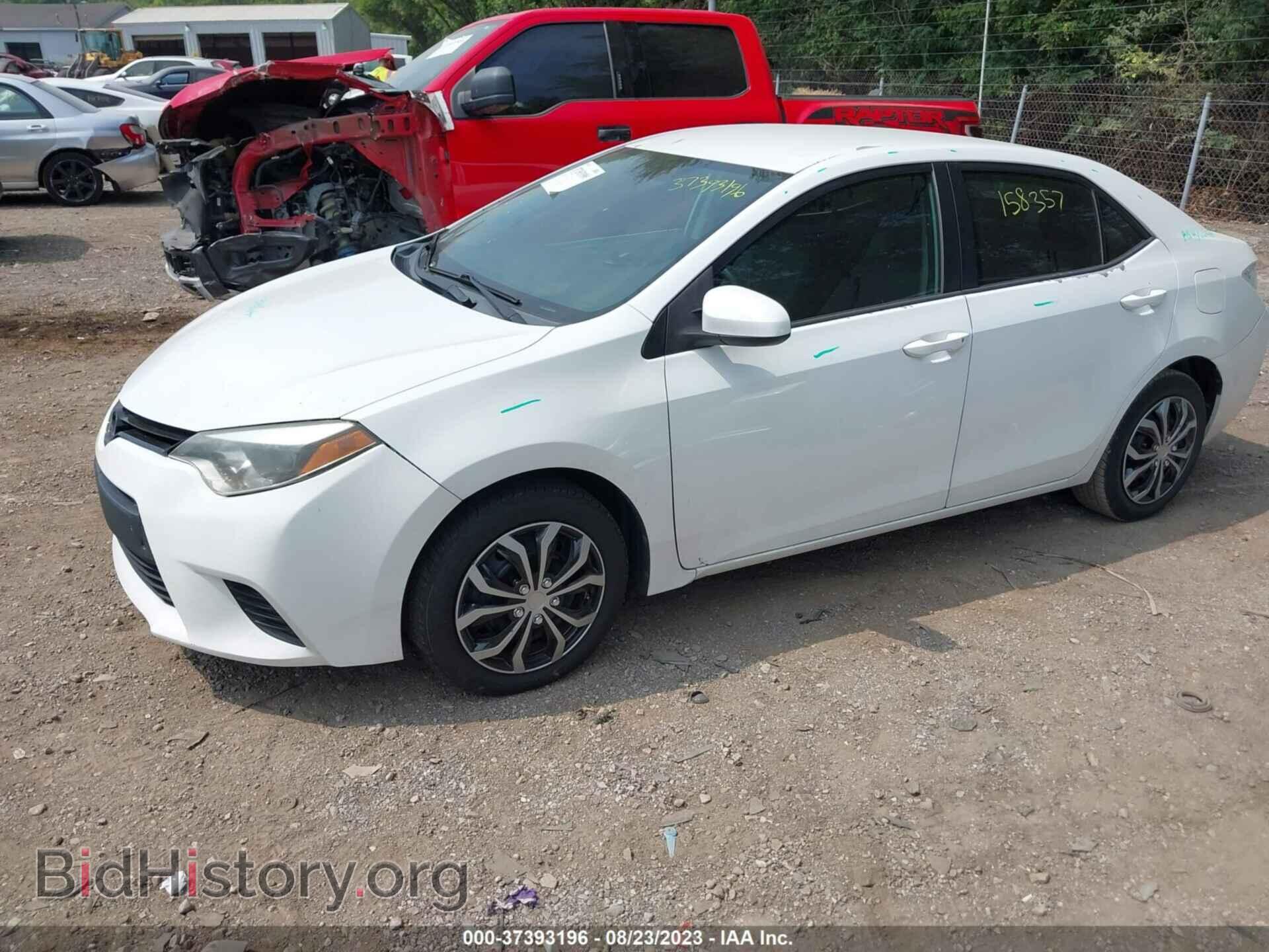 2014 TOYOTA COROLLA - VIN: 5YFBURHE6EP166831 - Фото 2