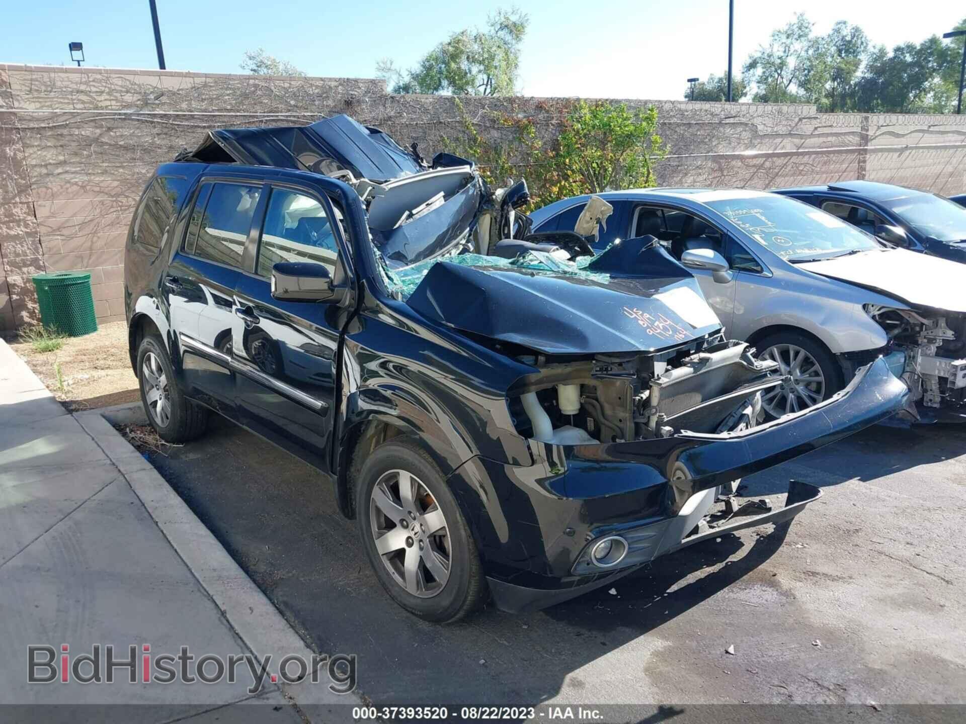 Фотография 5FNYF3H92DB031764 - HONDA PILOT 2013