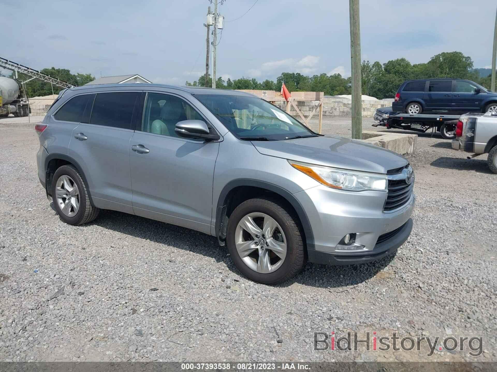 Фотография 5TDYKRFH6GS153682 - TOYOTA HIGHLANDER 2016