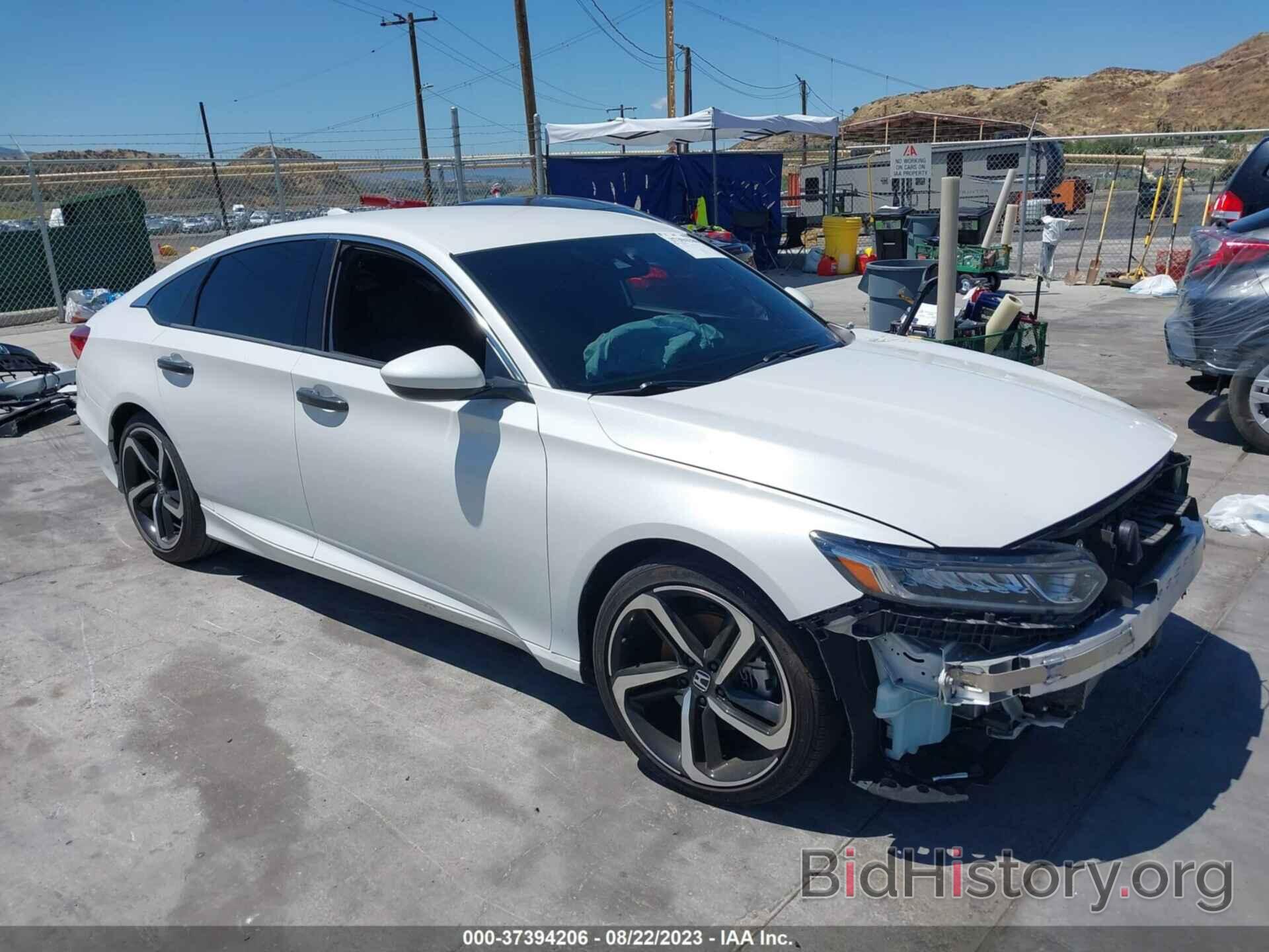 Photo 1HGCV1F38KA116213 - HONDA ACCORD SEDAN 2019