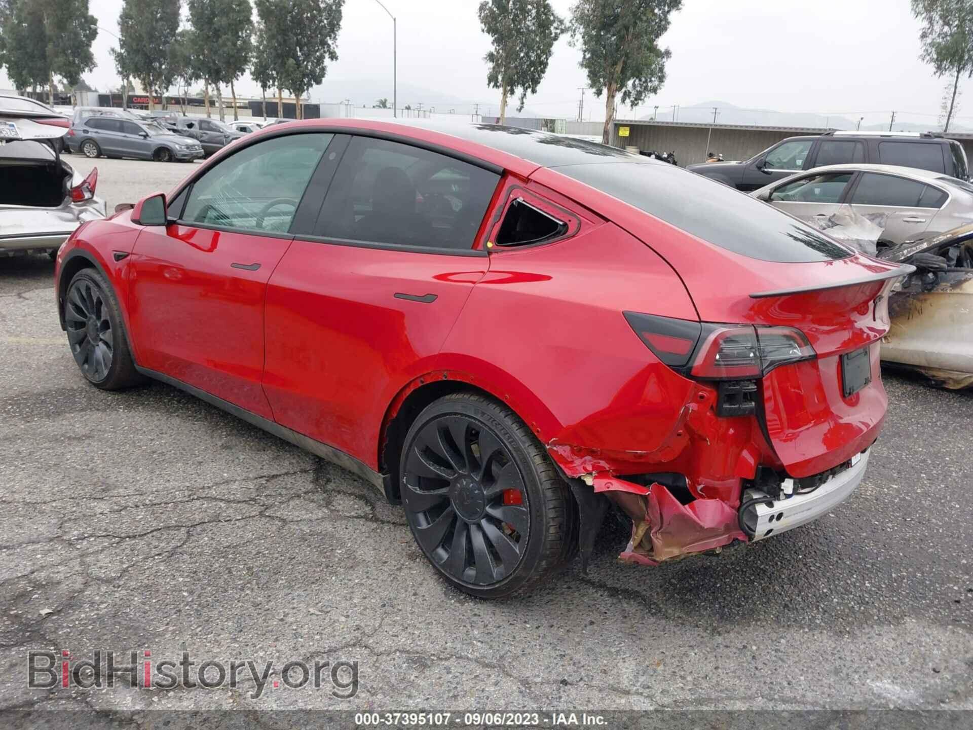 2023 TESLA MODEL Y - VIN: 7SAYGDEFXPF714817 - Фото 3